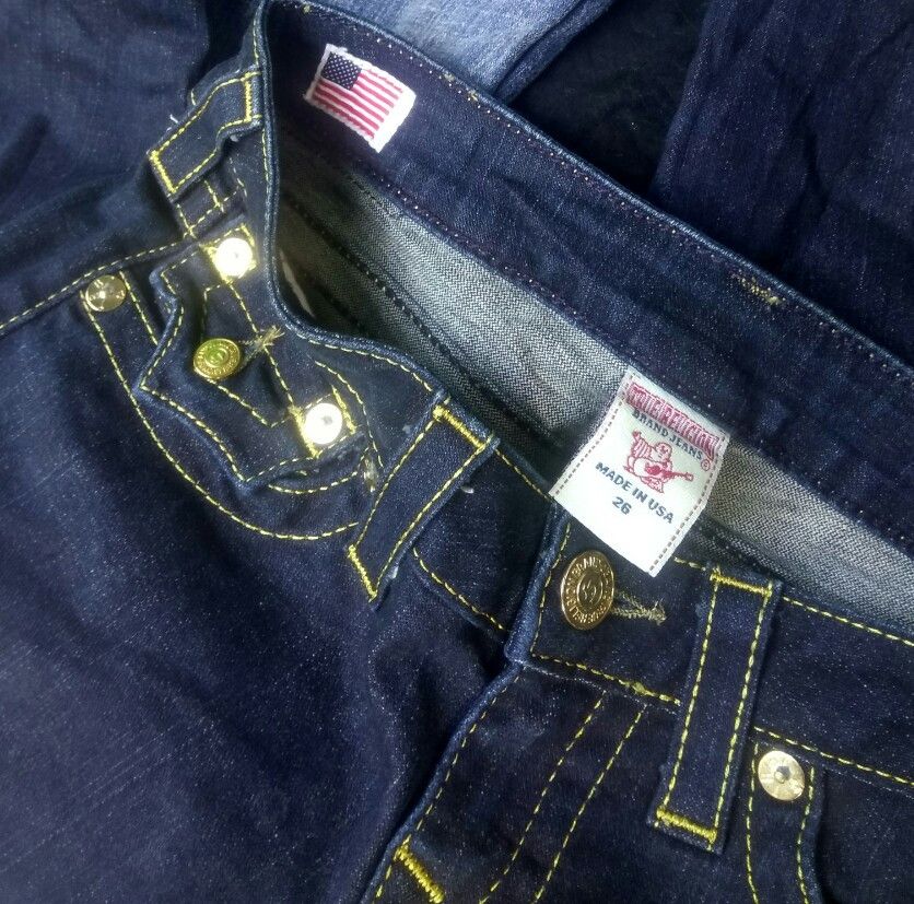 True Religion Womens True Religion Rainbow Billy Jeans Denim Size 26" / US 2 / IT 38 - 5 Thumbnail