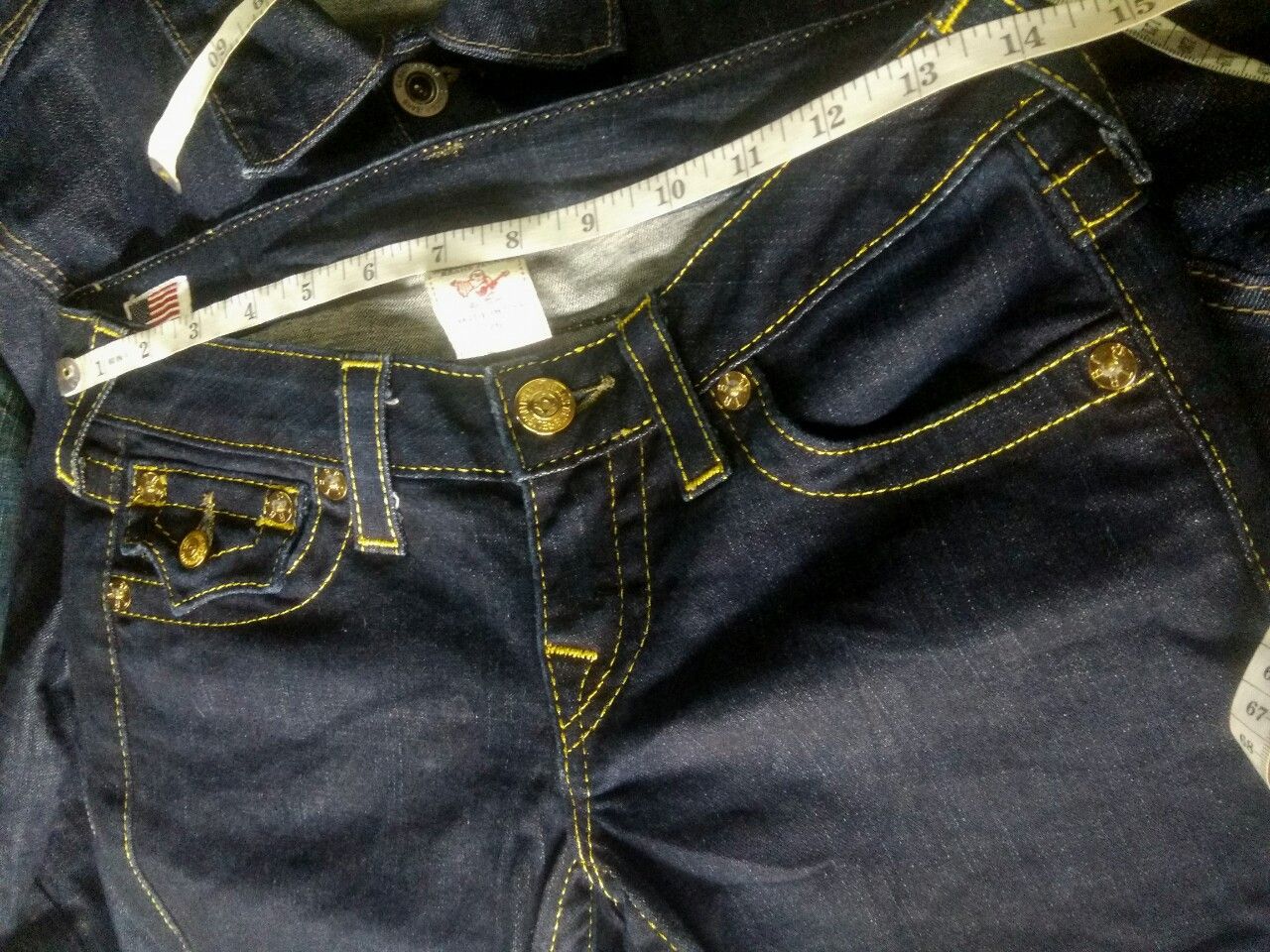 True Religion Womens True Religion Rainbow Billy Jeans Denim Size 26" / US 2 / IT 38 - 9 Thumbnail