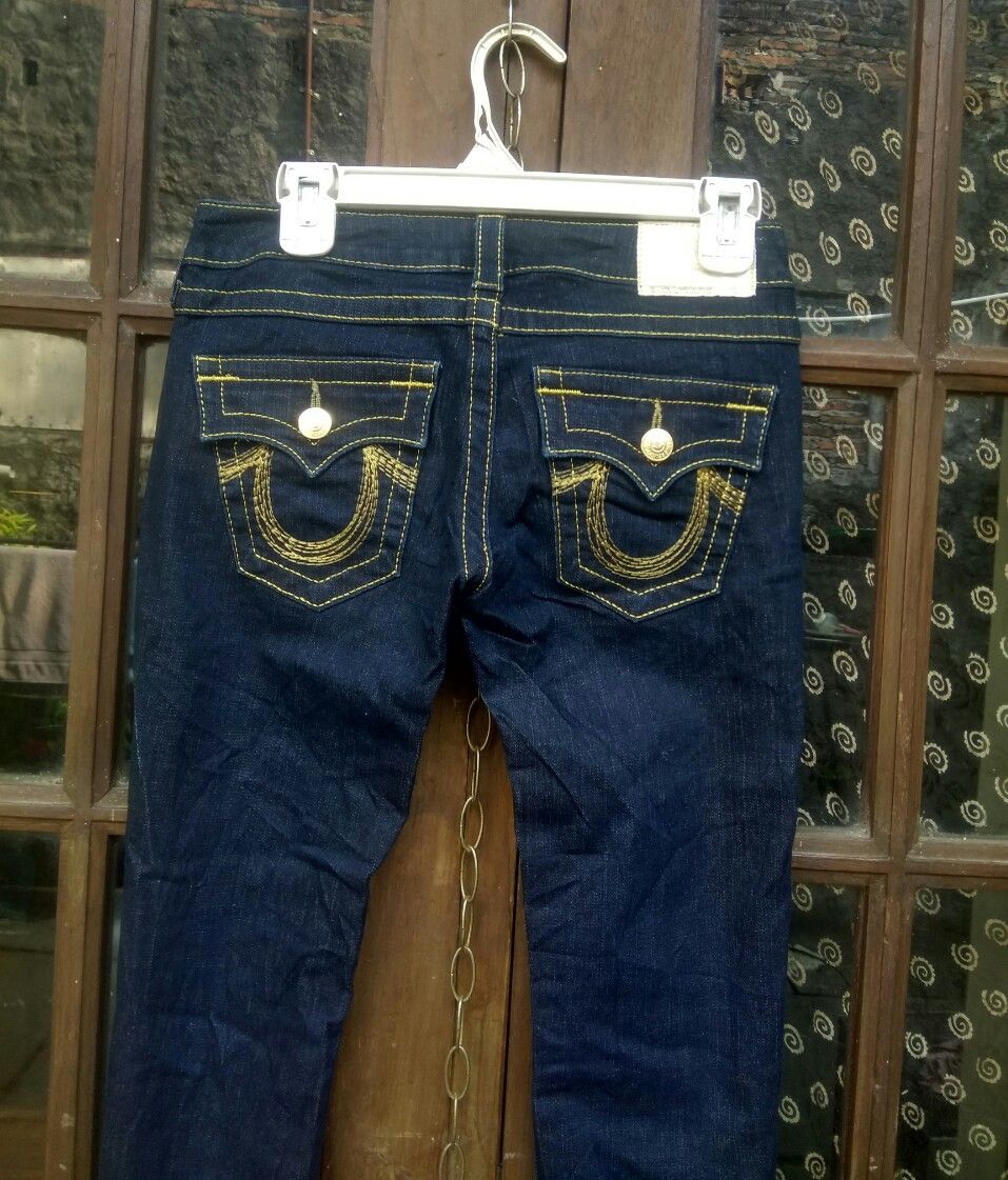 True Religion Womens True Religion Rainbow Billy Jeans Denim Size 26" / US 2 / IT 38 - 2 Thumbnail