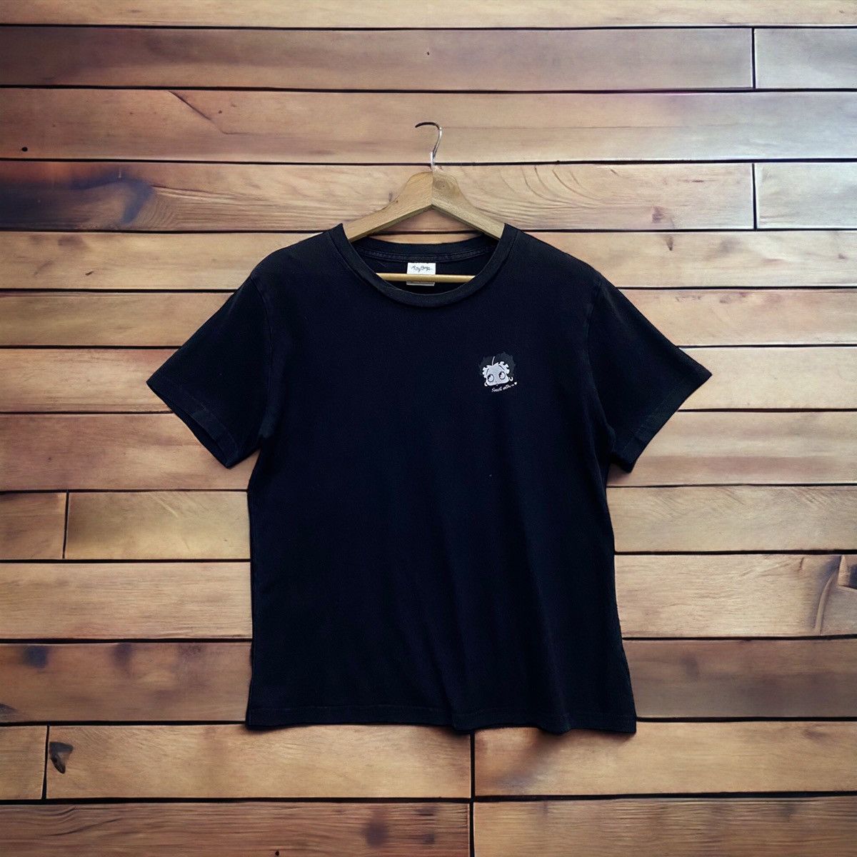 Band Tees 🔥VINTAGE BETTY BOOP LOGO TEE Size S / US 4 / IT 40 - 1 Thumbnail