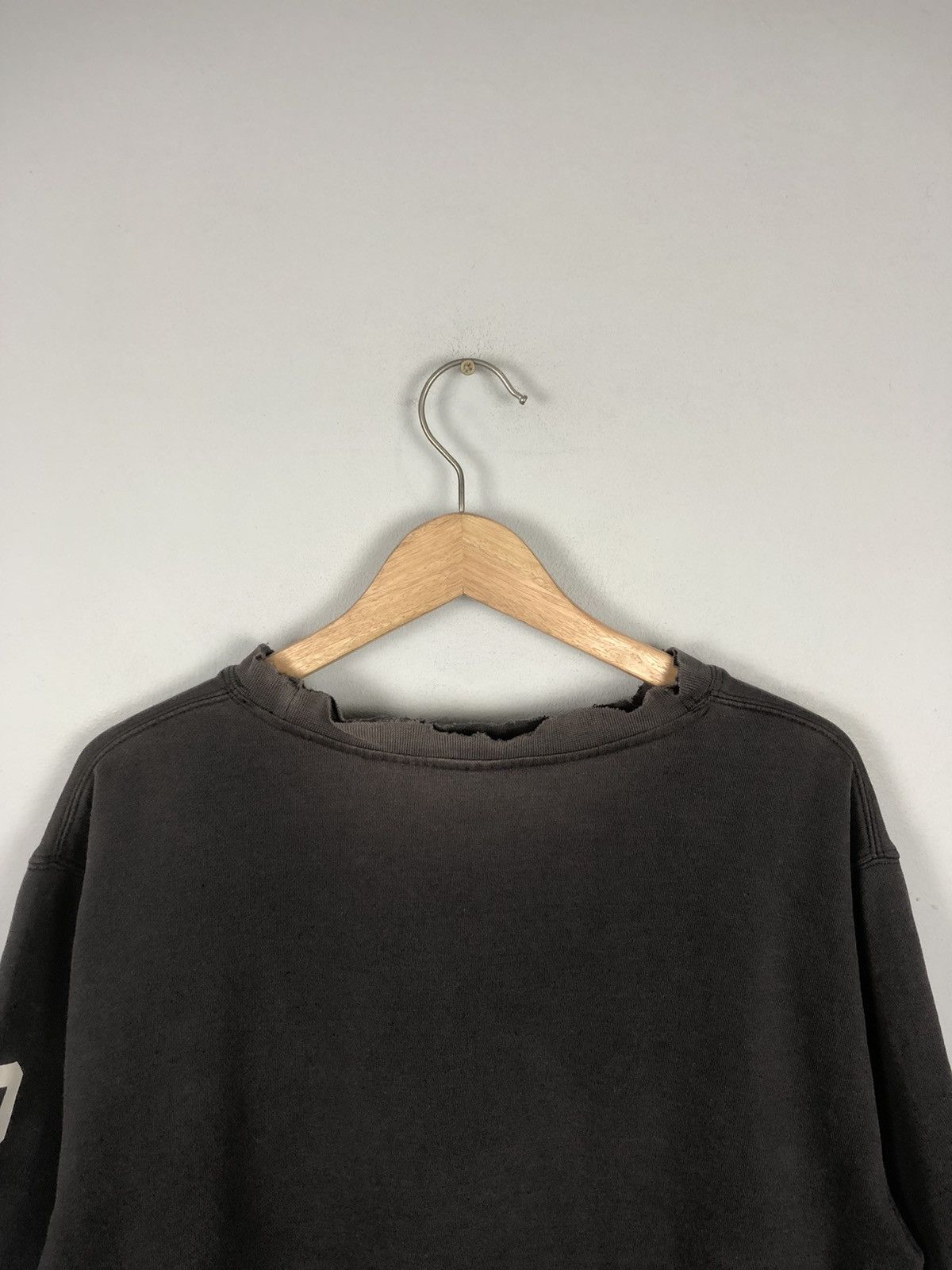 Other × Stussy Stussy London International Distressed Sweatshirt Size US L / EU 52-54 / 3 - 7 Thumbnail