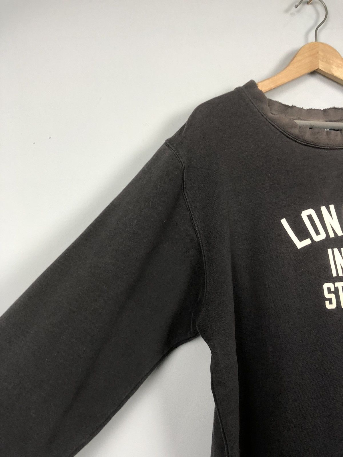Other × Stussy Stussy London International Distressed Sweatshirt Size US L / EU 52-54 / 3 - 3 Thumbnail
