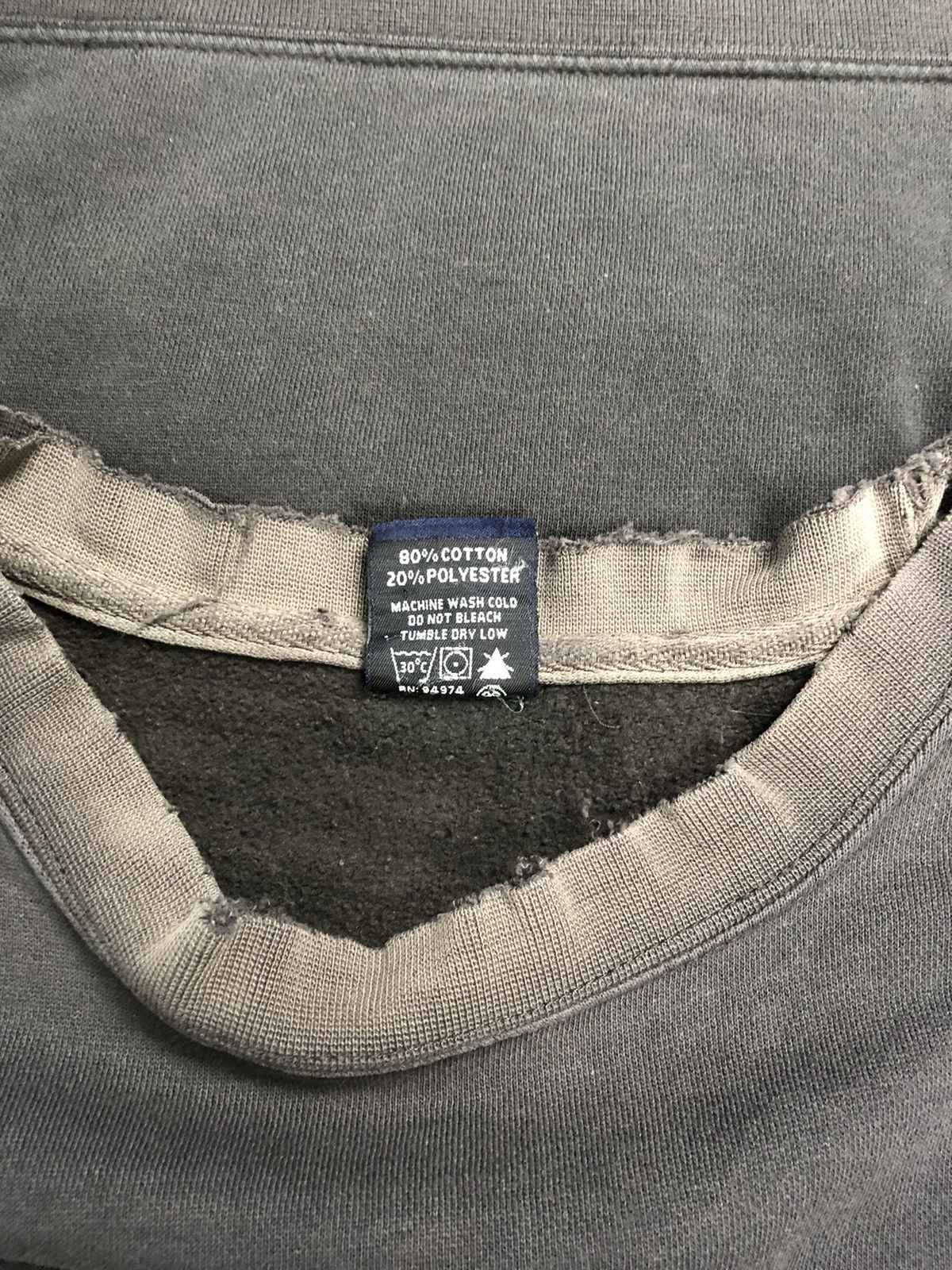 Other × Stussy Stussy London International Distressed Sweatshirt Size US L / EU 52-54 / 3 - 11 Thumbnail