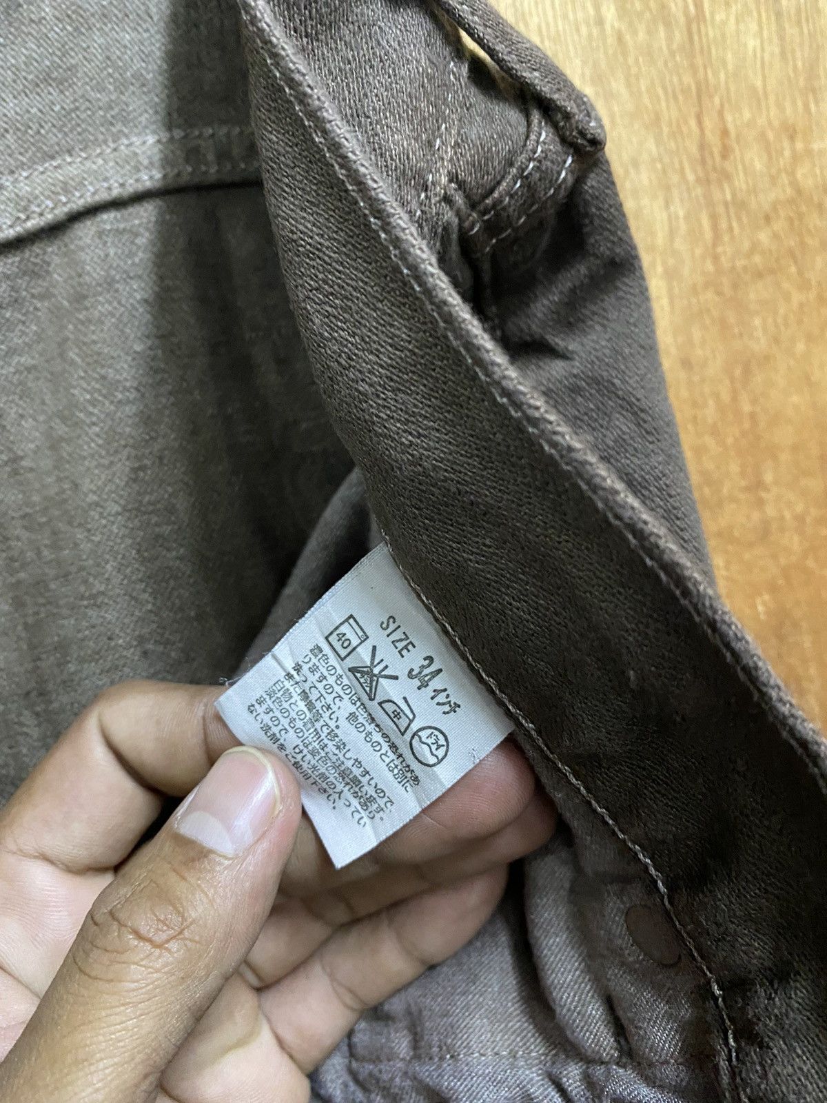 Levi's × Vintage Baggy Jeans Vintage Levis Chocolate Size US 34 / EU 50 - 5 Thumbnail