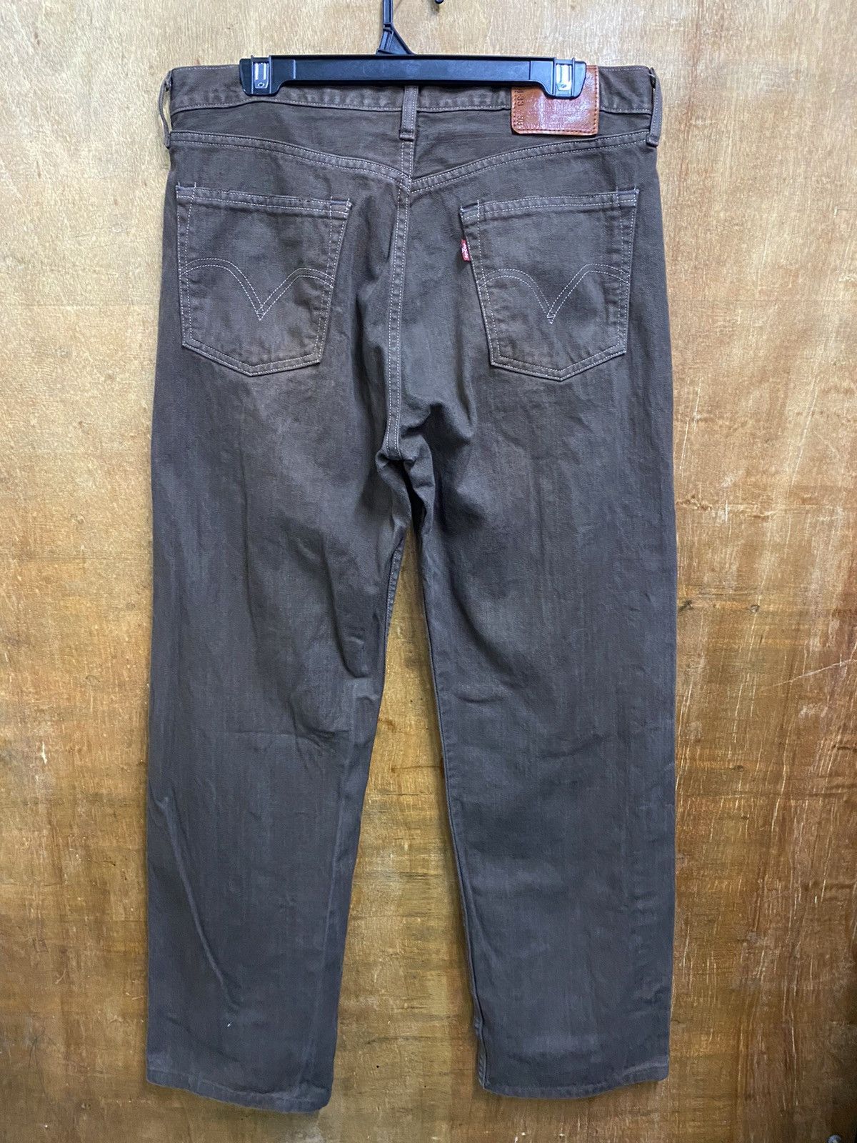 Levi's × Vintage Baggy Jeans Vintage Levis Chocolate Size US 34 / EU 50 - 1 Thumbnail