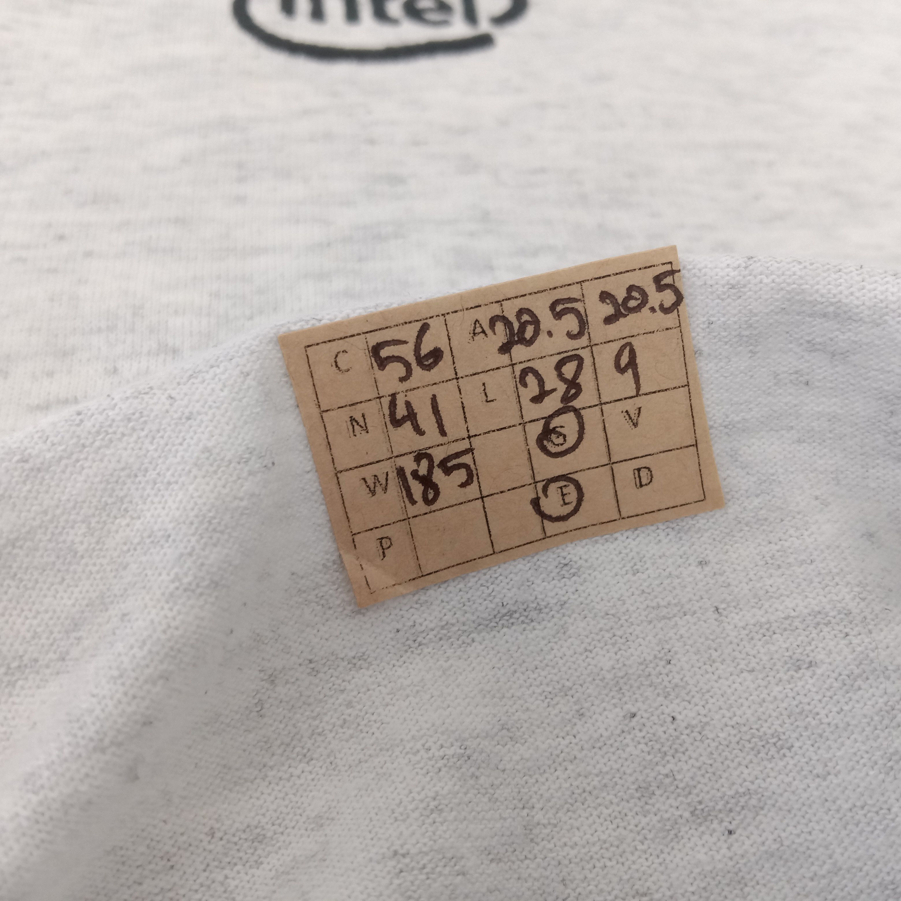 Microsoft INTEL Microsoft Small Logo Streetwear Tshirt Size US M / EU 48-50 / 2 - 7 Thumbnail