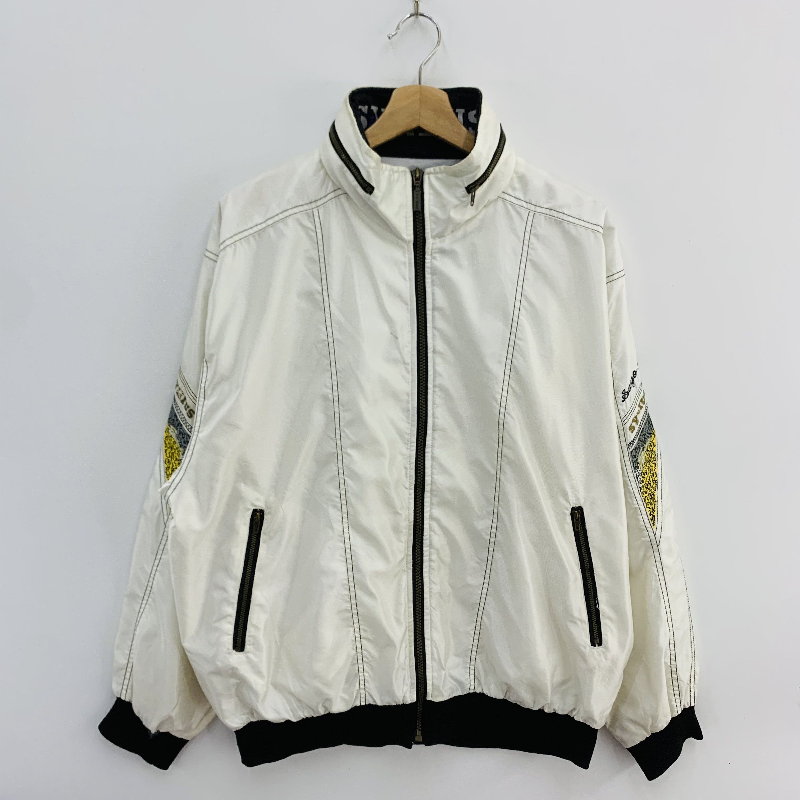 Japanese Brand Syrius Windbreaker Jacket Hooded Ski Jacket Size US L / EU 52-54 / 3 - 1 Thumbnail