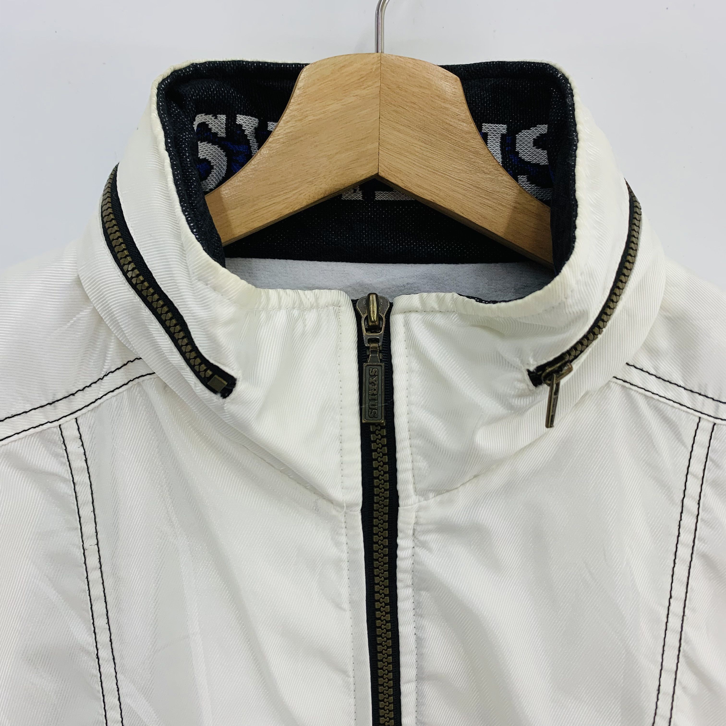 Japanese Brand Syrius Windbreaker Jacket Hooded Ski Jacket Size US L / EU 52-54 / 3 - 4 Thumbnail