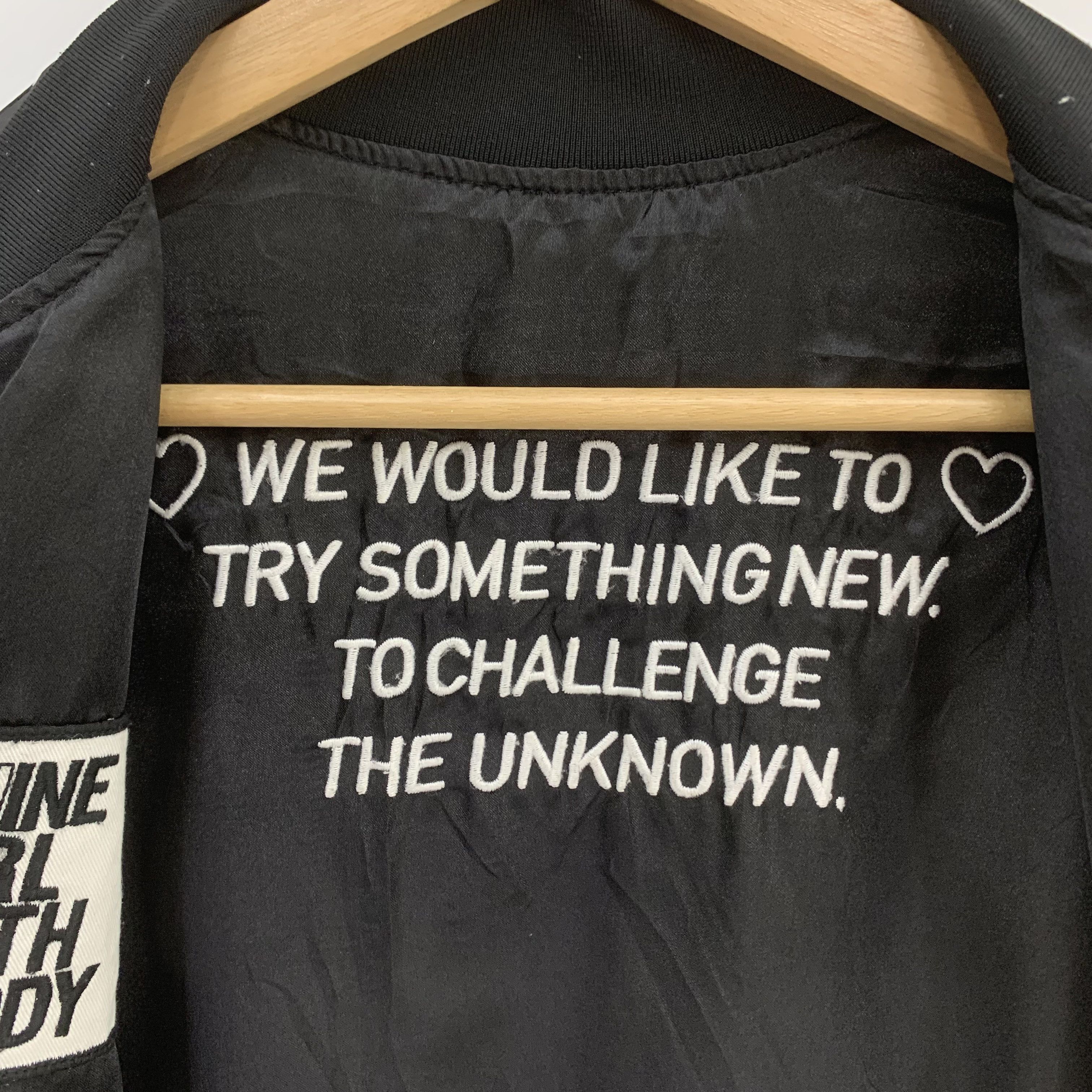 Japanese Brand Reversible Windbreaker Jacket Full Print Embroidered Size US S / EU 44-46 / 1 - 8 Thumbnail