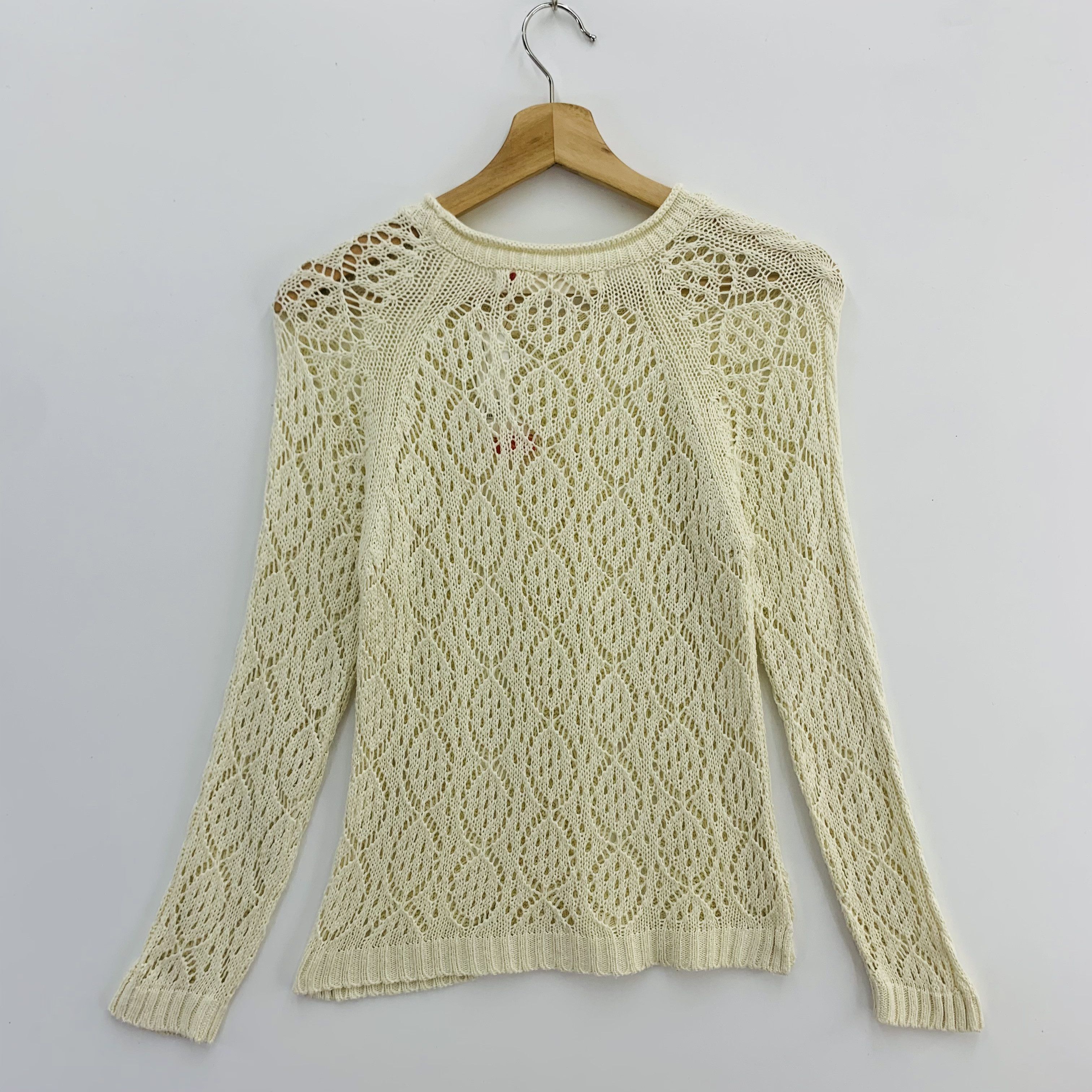 Other Vintage Zara Knit Sweater Wool Blend Size XS / US 0-2 / IT 36-38 - 2 Thumbnail