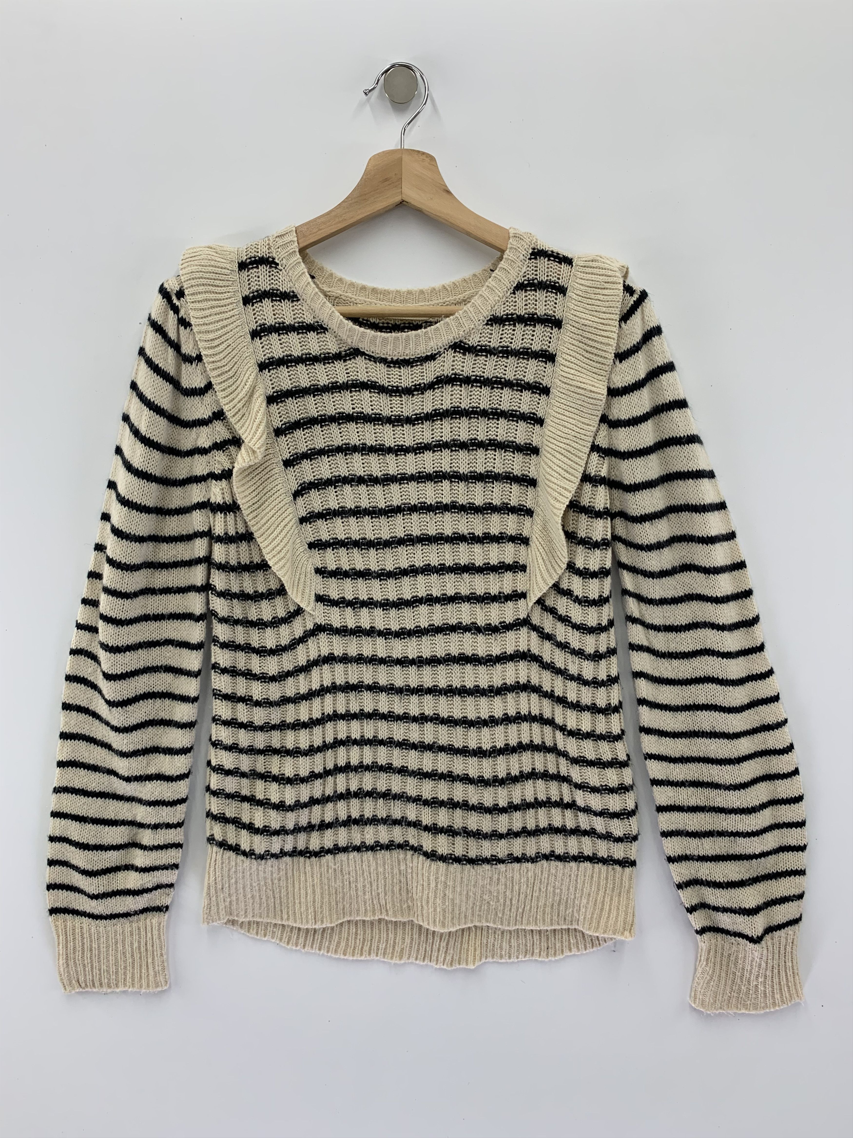 Aran Isles Knitwear × Japanese Brand × Vintage Majestic Legon Wool Knitwear Wool Sweater Size US S / EU 44-46 / 1 - 1 Thumbnail
