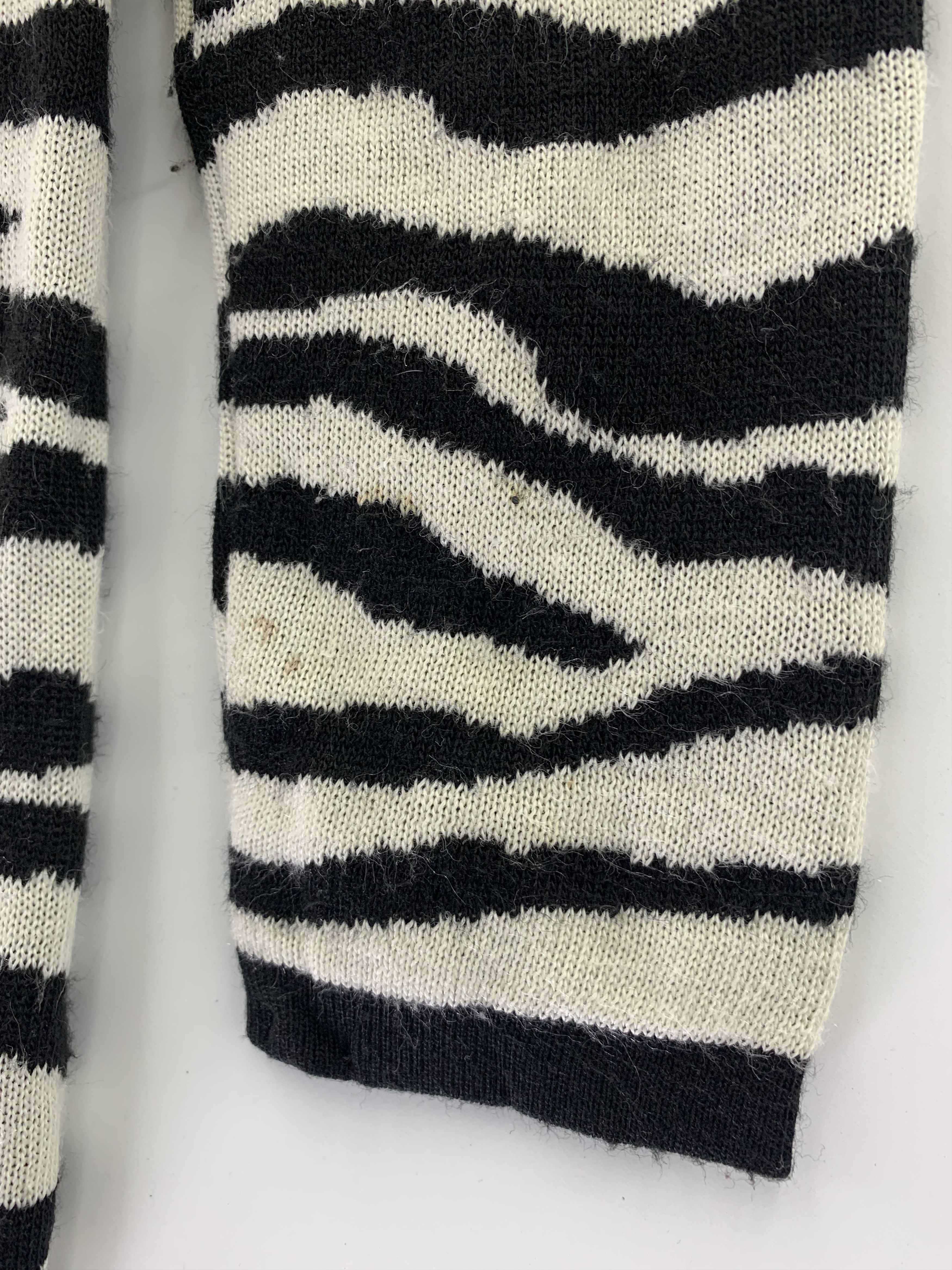 Andreluciano Andre Luciano Wool Knit Sweater Leopard Pattern Size US M / EU 48-50 / 2 - 5 Thumbnail