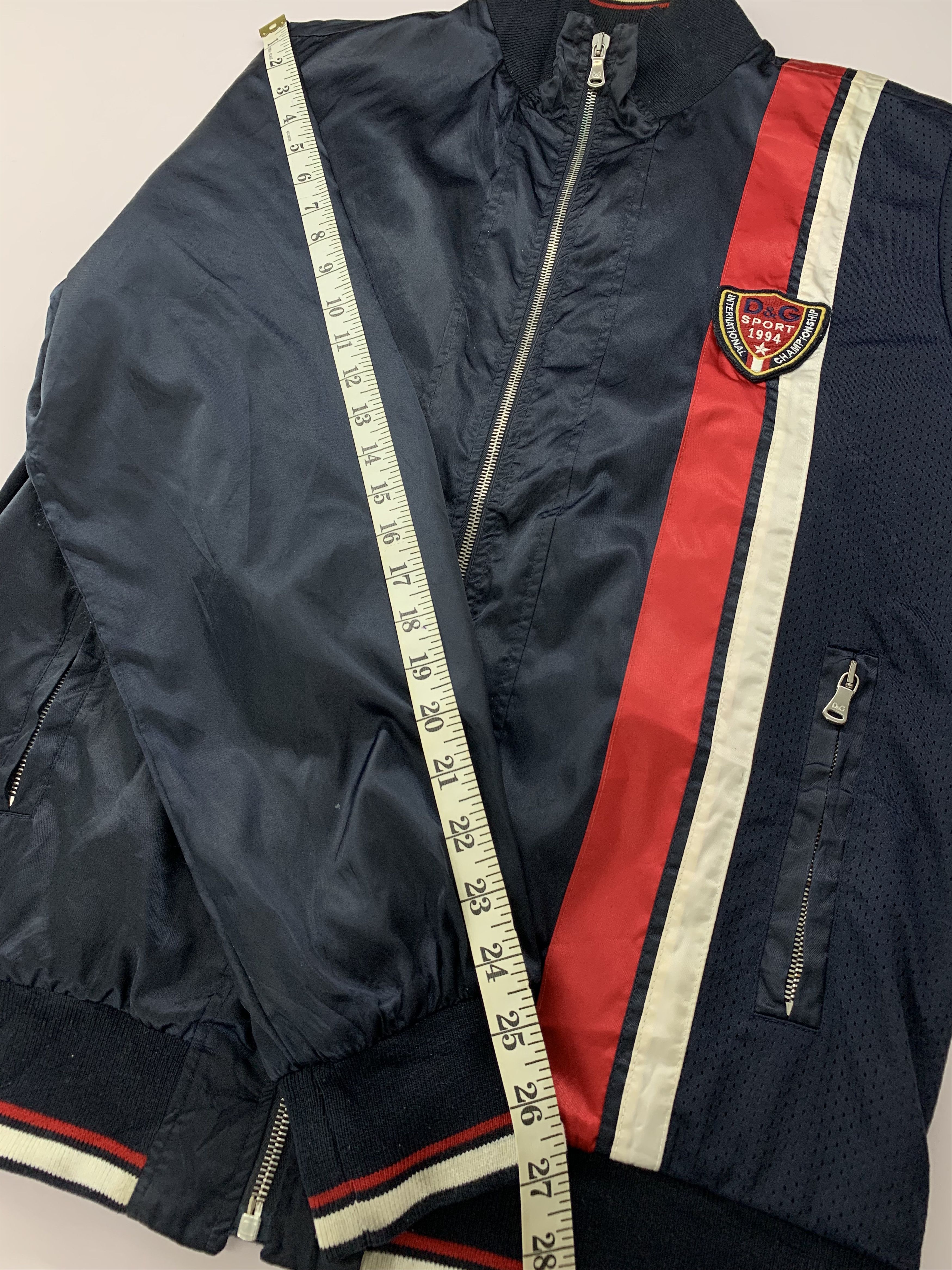 Dolce & Gabbana × Vintage Dolce & Gabbana Jacket Navy Blue Size US L / EU 52-54 / 3 - 16 Thumbnail