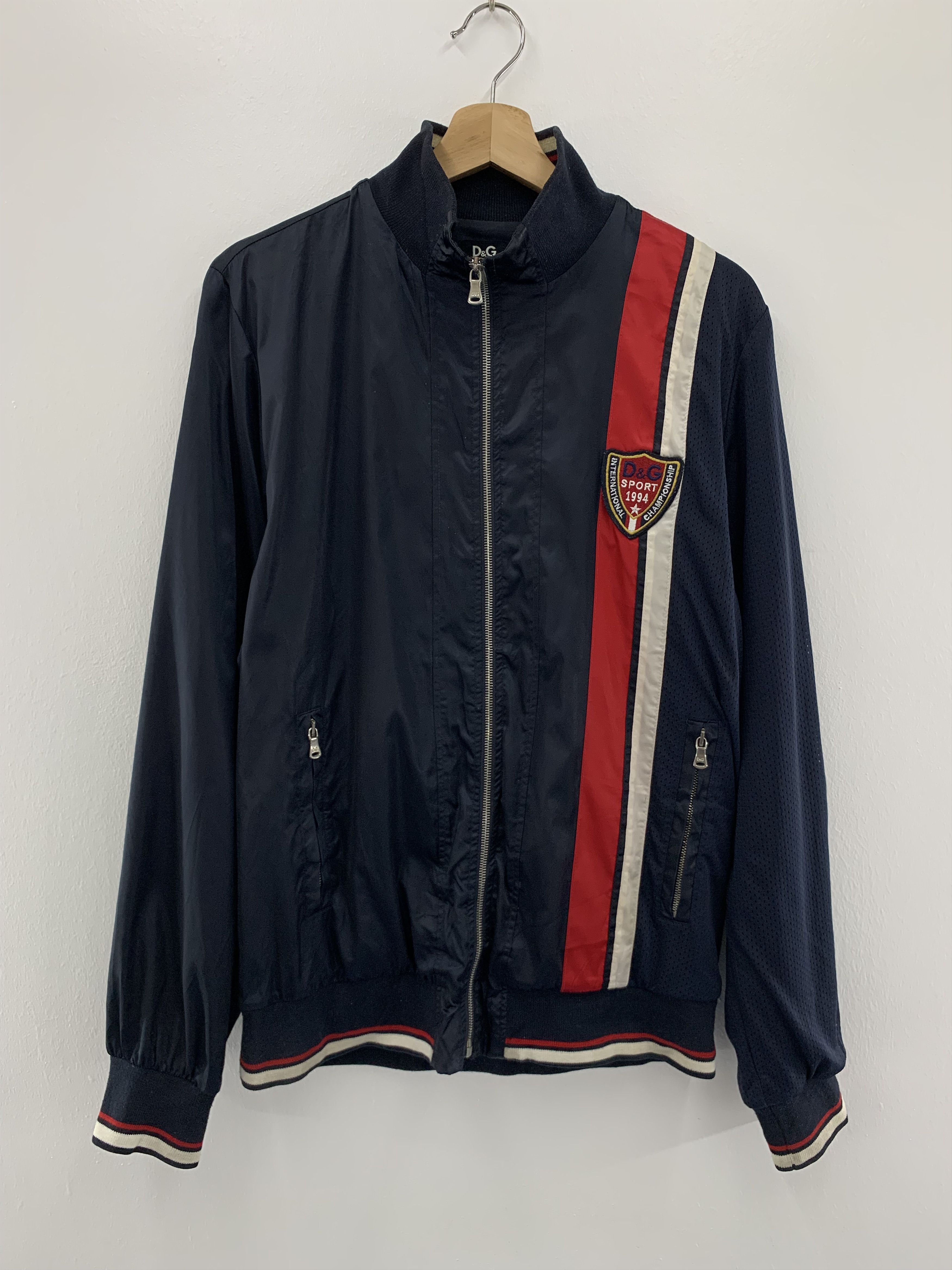 Dolce & Gabbana × Vintage Dolce & Gabbana Jacket Navy Blue Size US L / EU 52-54 / 3 - 1 Thumbnail