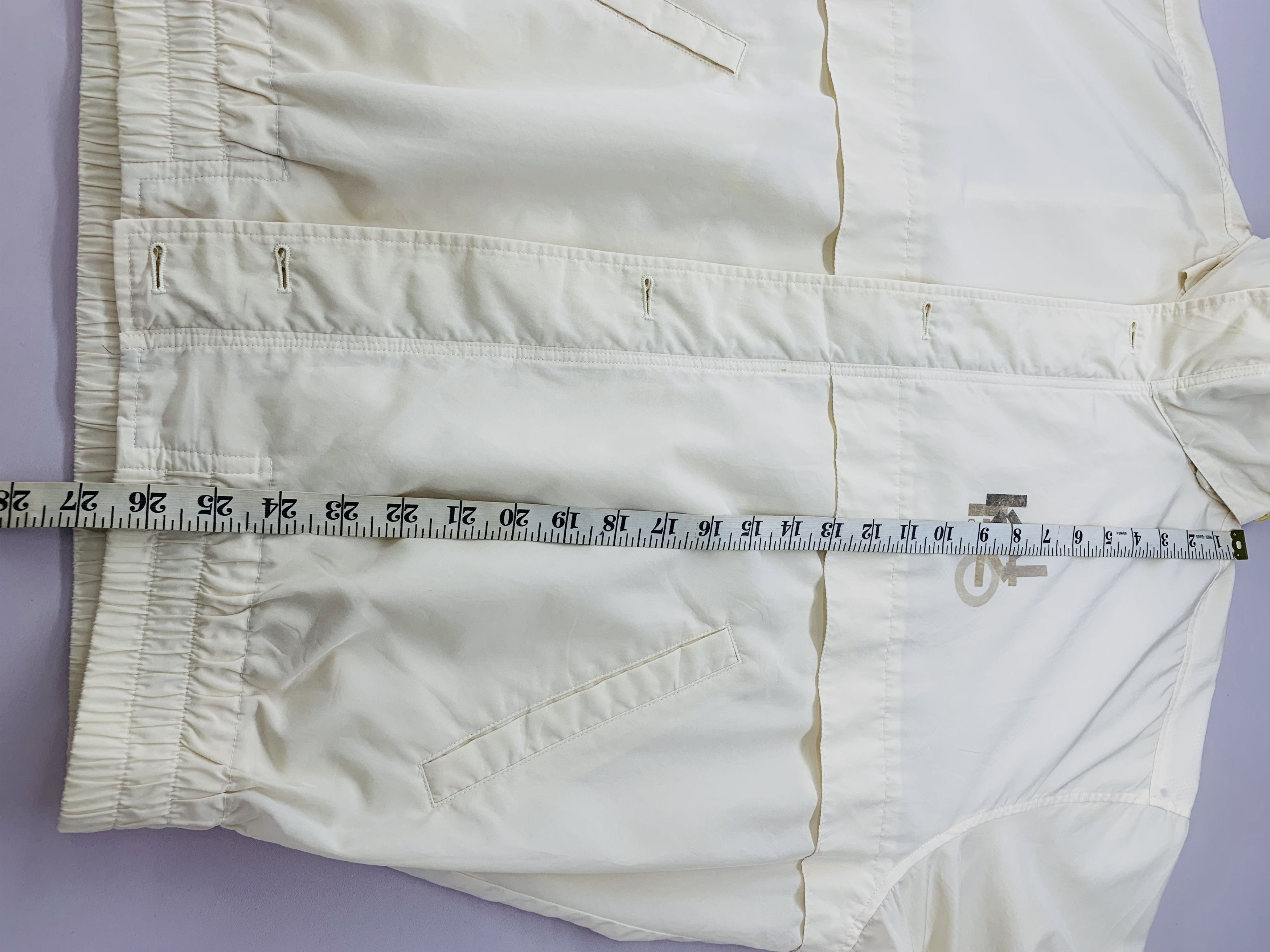 Kenzo × Vintage vintage 90s Kenzo Jacket Sportswear Off White Colour Size US M / EU 48-50 / 2 - 15 Thumbnail