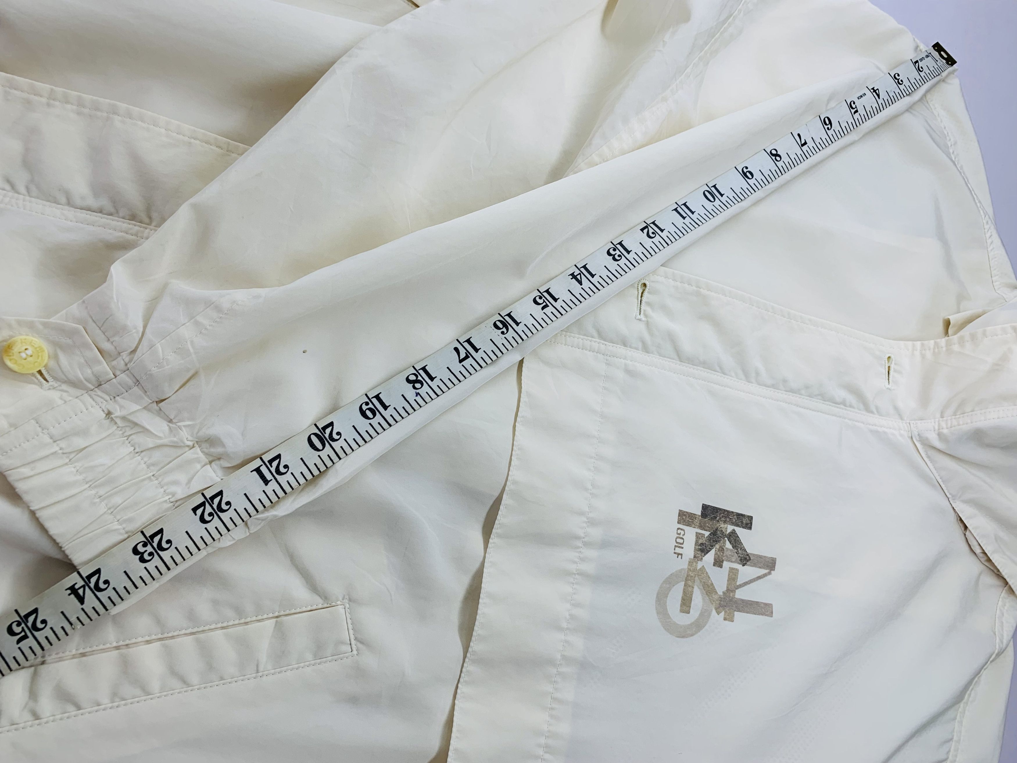 Kenzo × Vintage vintage 90s Kenzo Jacket Sportswear Off White Colour Size US M / EU 48-50 / 2 - 16 Thumbnail