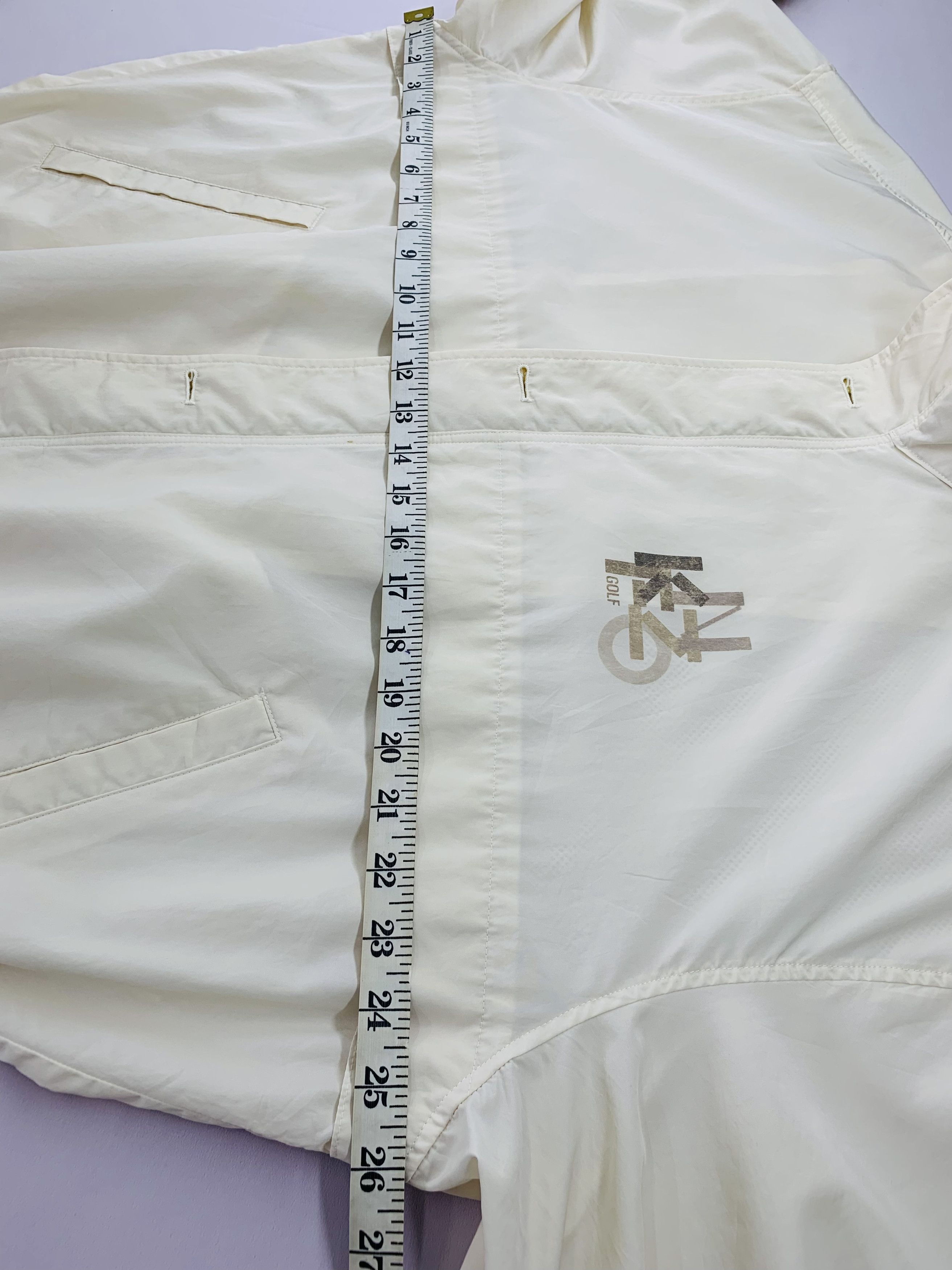 Kenzo × Vintage vintage 90s Kenzo Jacket Sportswear Off White Colour Size US M / EU 48-50 / 2 - 14 Thumbnail