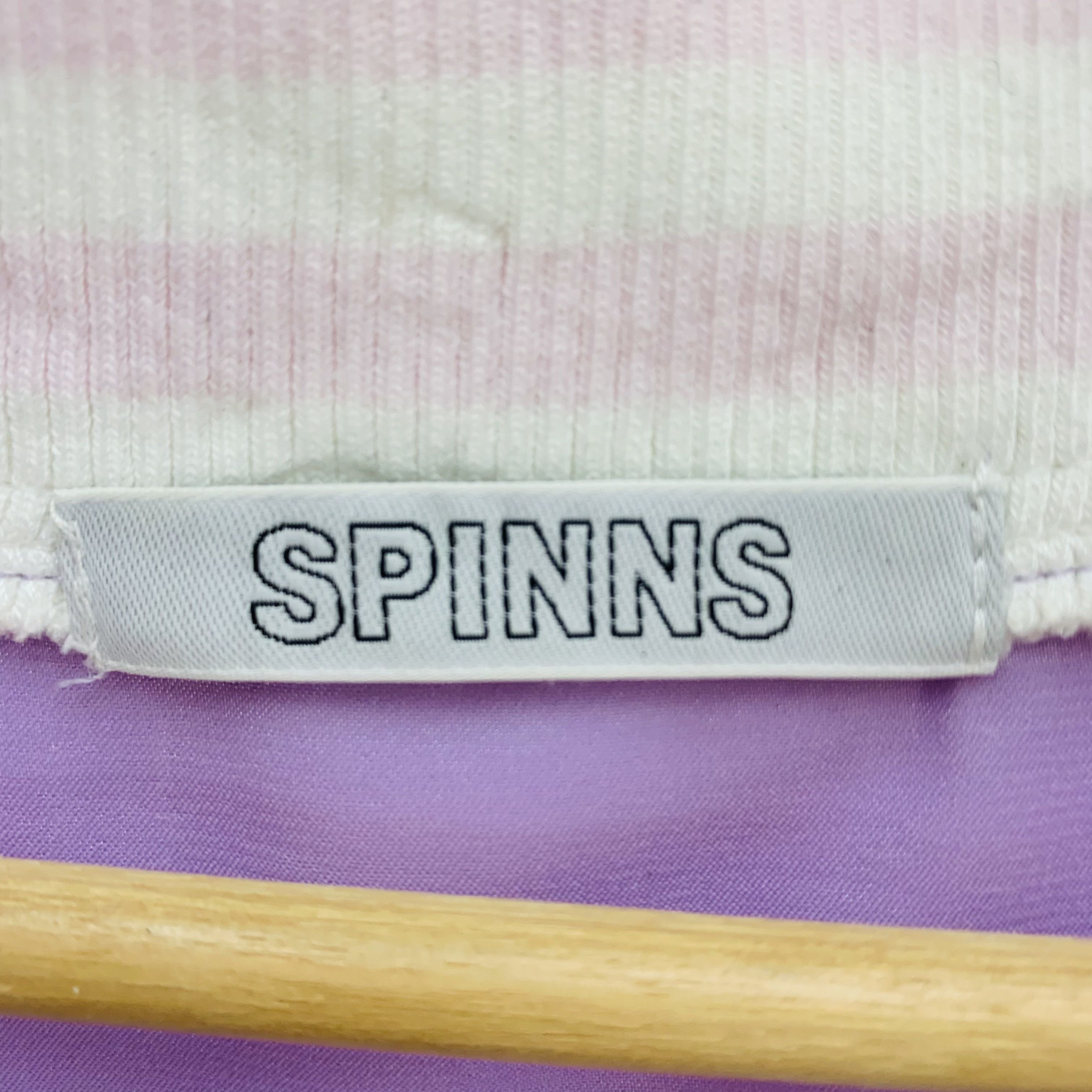 Japanese Brand × Other Spinns Jacket Embroidery Spell Out Purple Jacket Size US M / EU 48-50 / 2 - 9 Thumbnail
