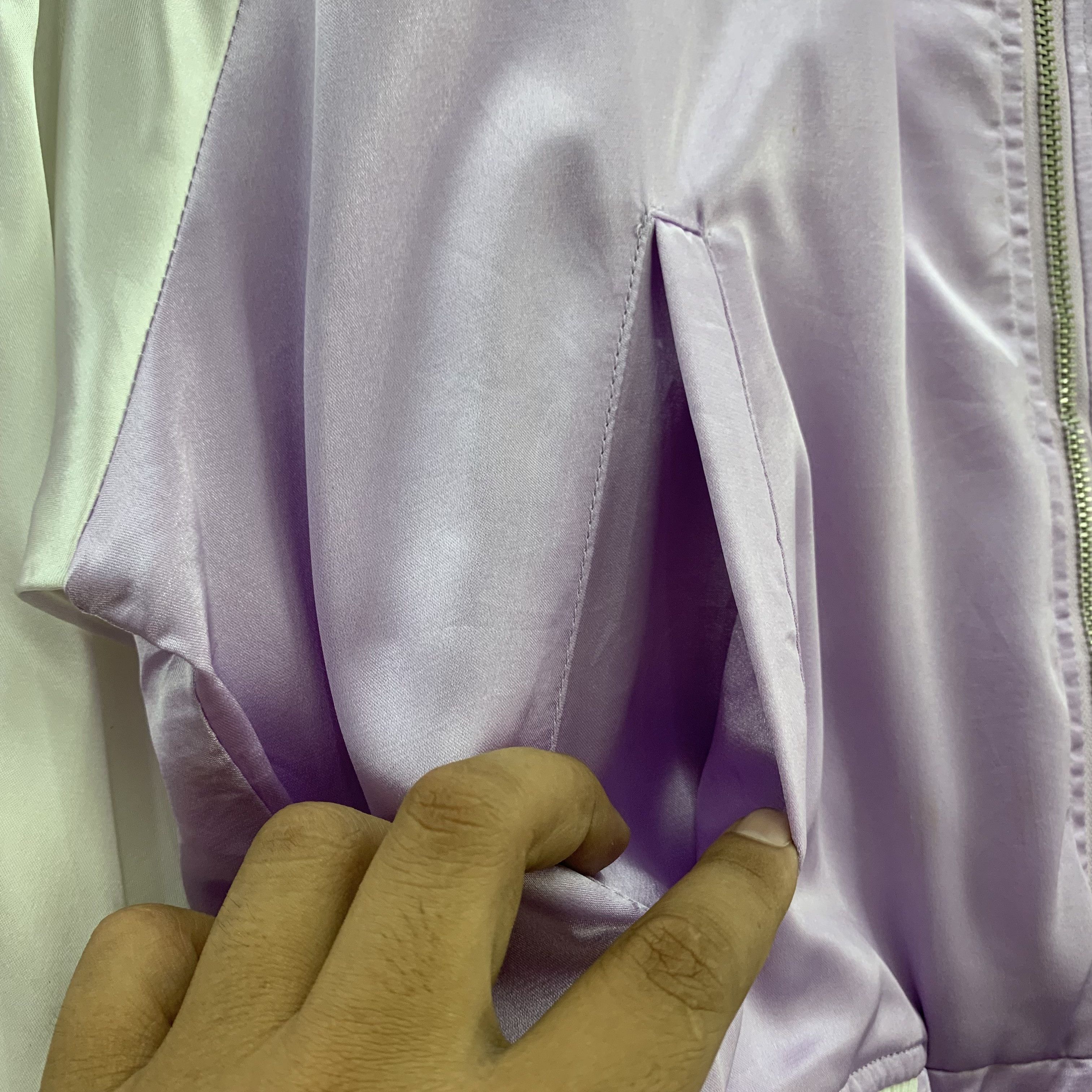 Japanese Brand × Other Spinns Jacket Embroidery Spell Out Purple Jacket Size US M / EU 48-50 / 2 - 6 Thumbnail