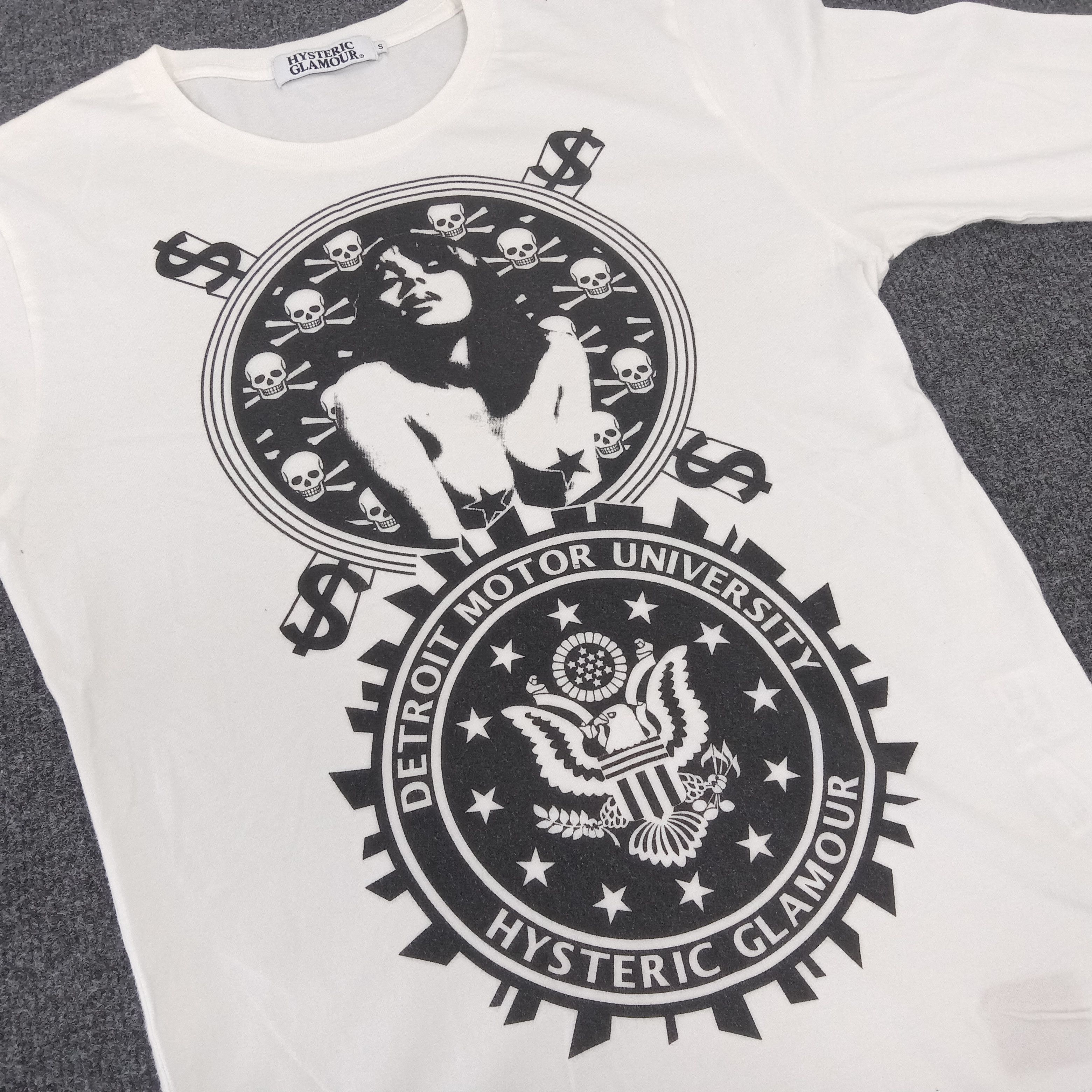 Hysteric Glamour × Japanese Brand × Vintage Hysteric Glamour Japanese Brand Sexy Tshirt Size S / US 4 / IT 40 - 2 Thumbnail