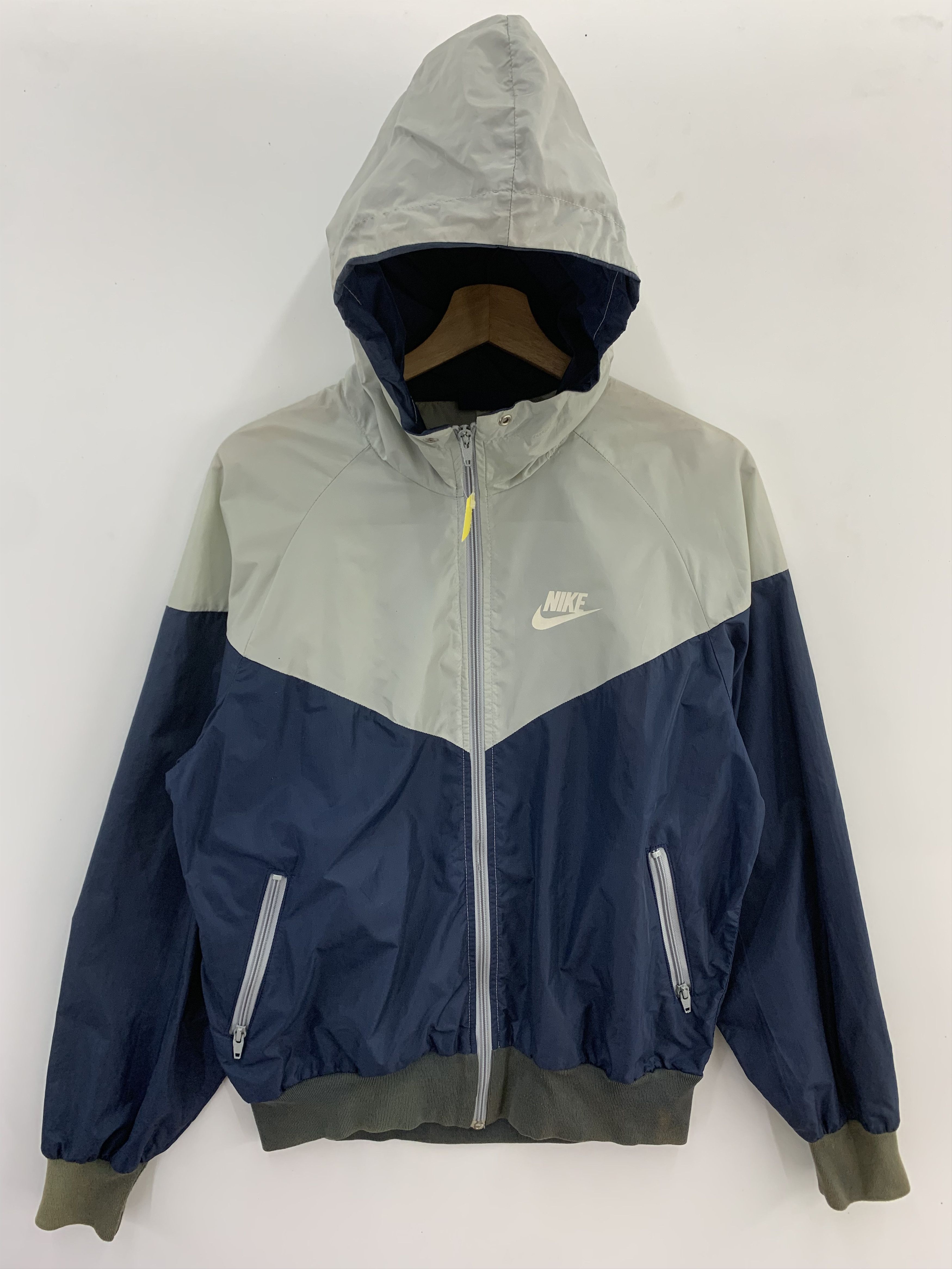 Nike × Vintage Vintage 90s Nike Windbreaker Jacket Size US M / EU 48-50 / 2 - 1 Thumbnail