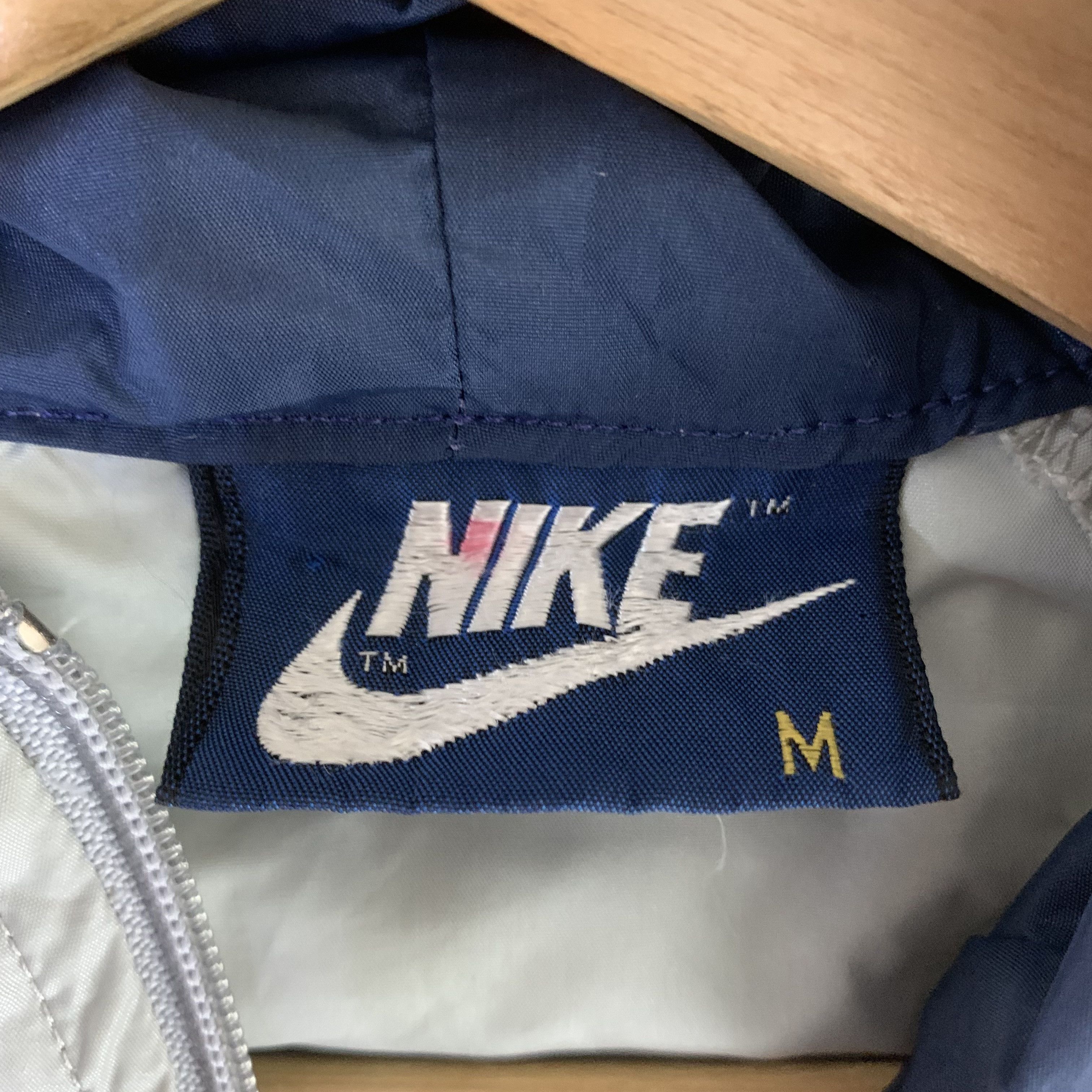 Nike × Vintage Vintage 90s Nike Windbreaker Jacket Size US M / EU 48-50 / 2 - 12 Thumbnail
