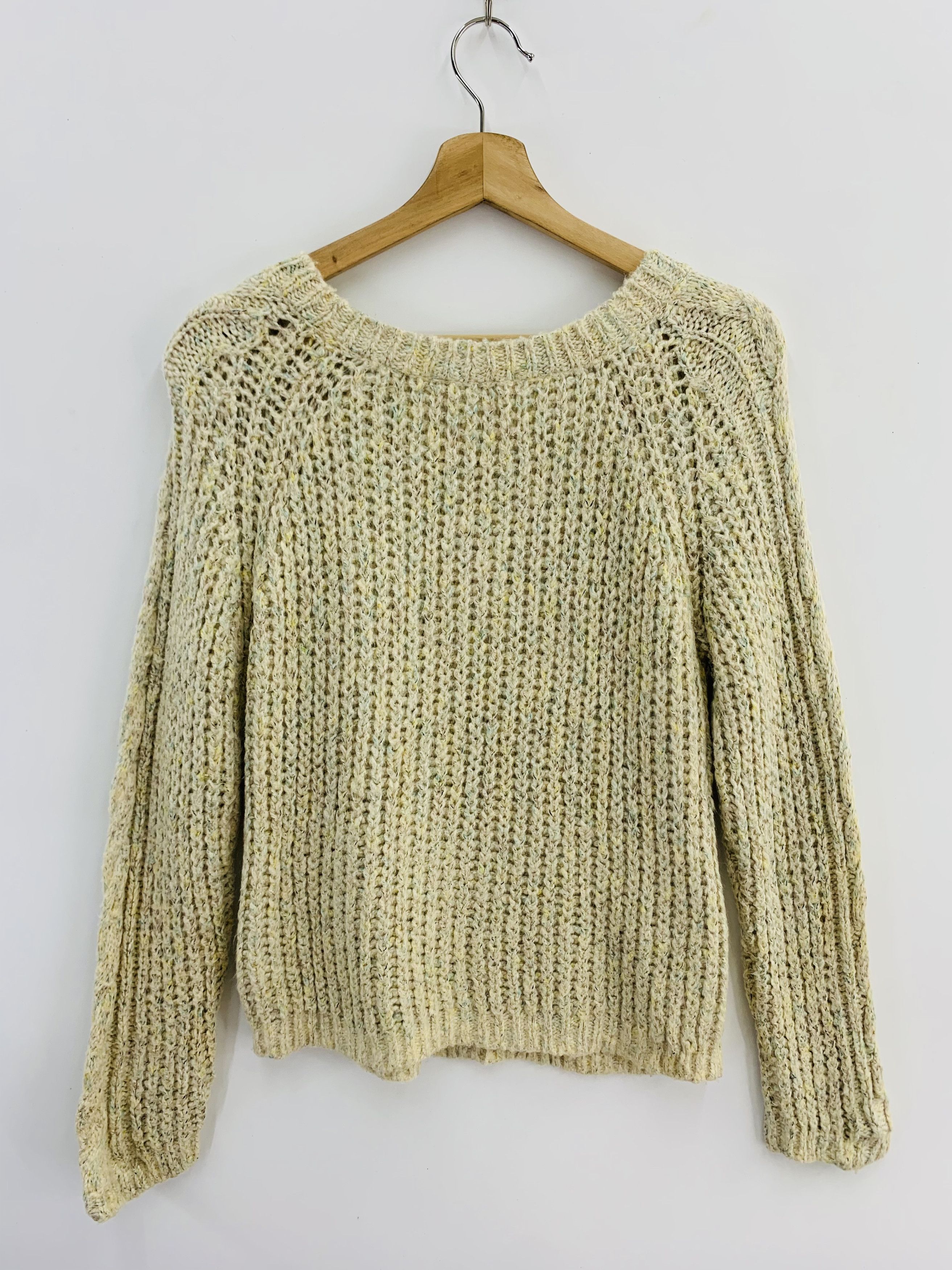 Japanese Brand Lowrys Farm Knit Crochet Sweater Womenswear Size ONE SIZE - 3 Thumbnail