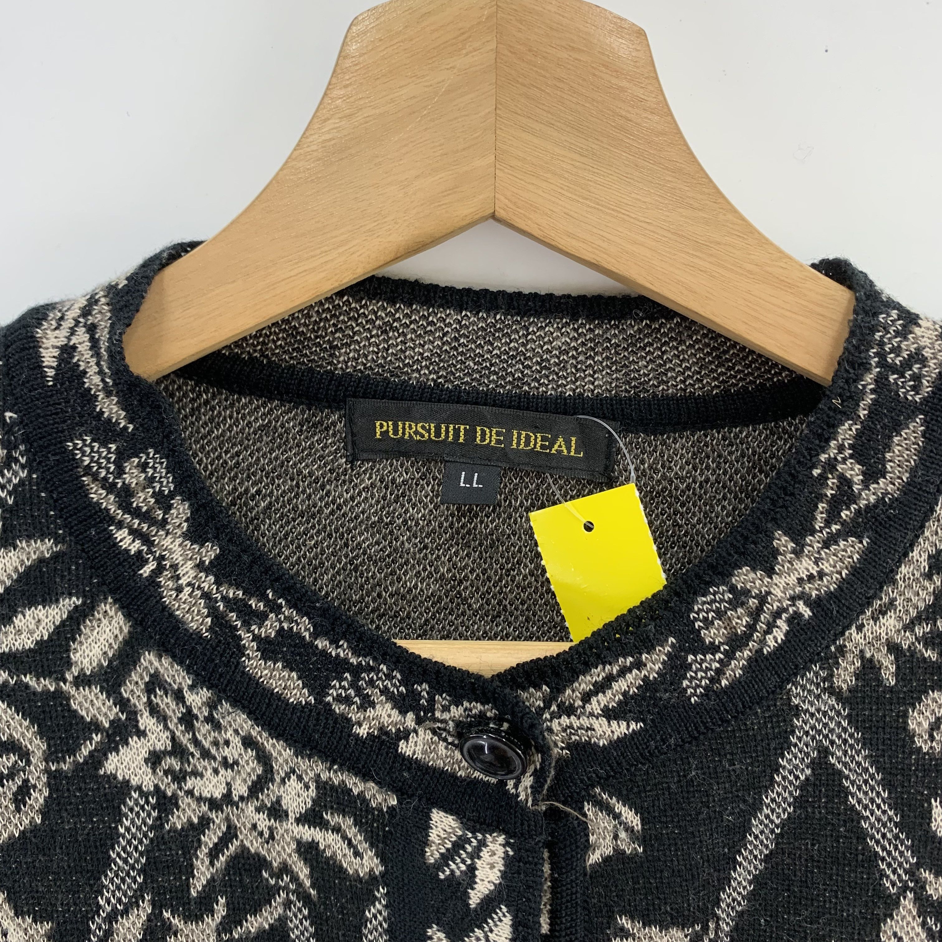 Japanese Brand Pursuit De ideal Knit Shirt Nice Design Size US L / EU 52-54 / 3 - 2 Thumbnail