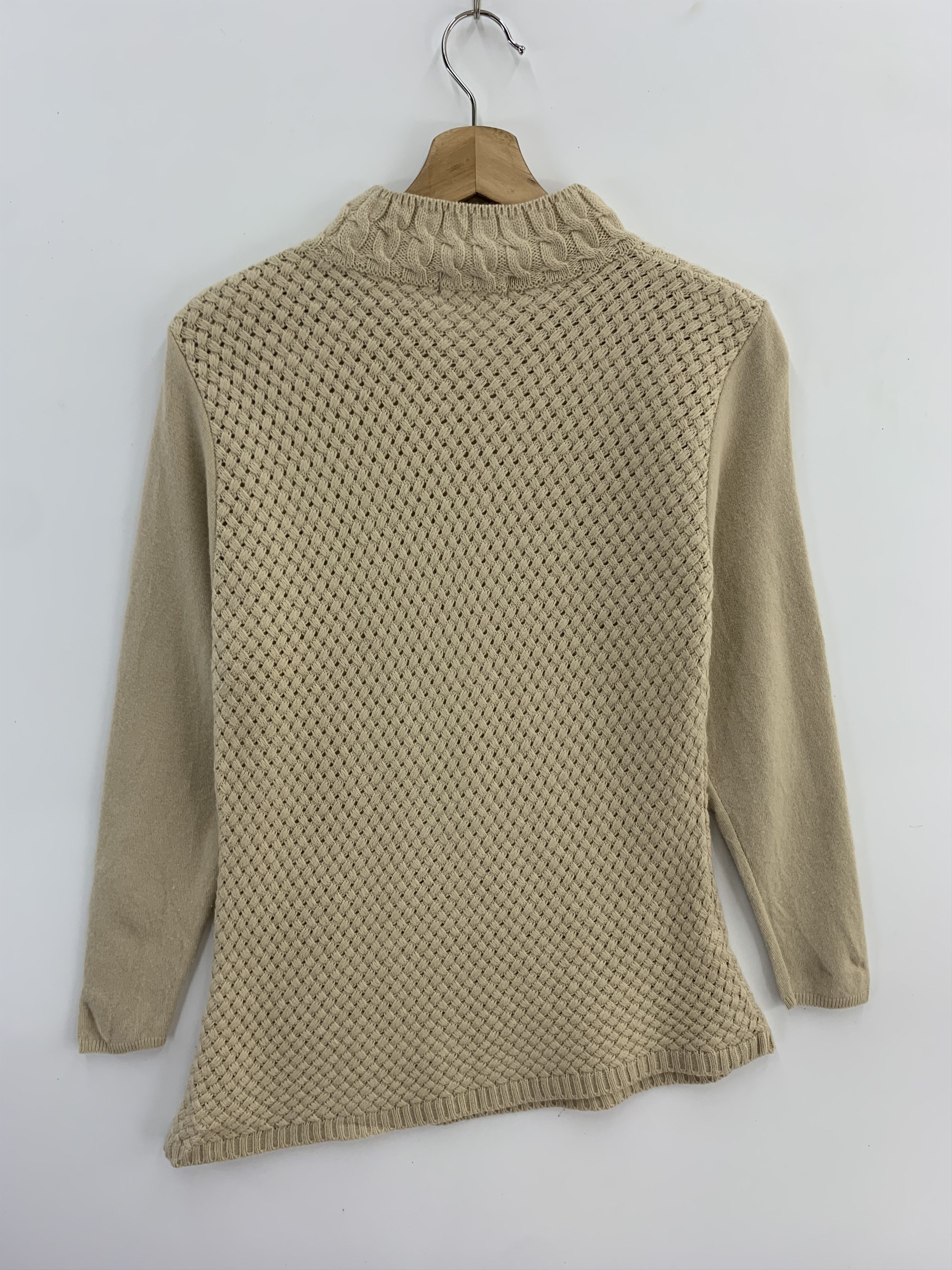 Japanese Brand × Vintage You Visage Vintage 90s Crochet Shirt Knitwear Size US S / EU 44-46 / 1 - 3 Thumbnail