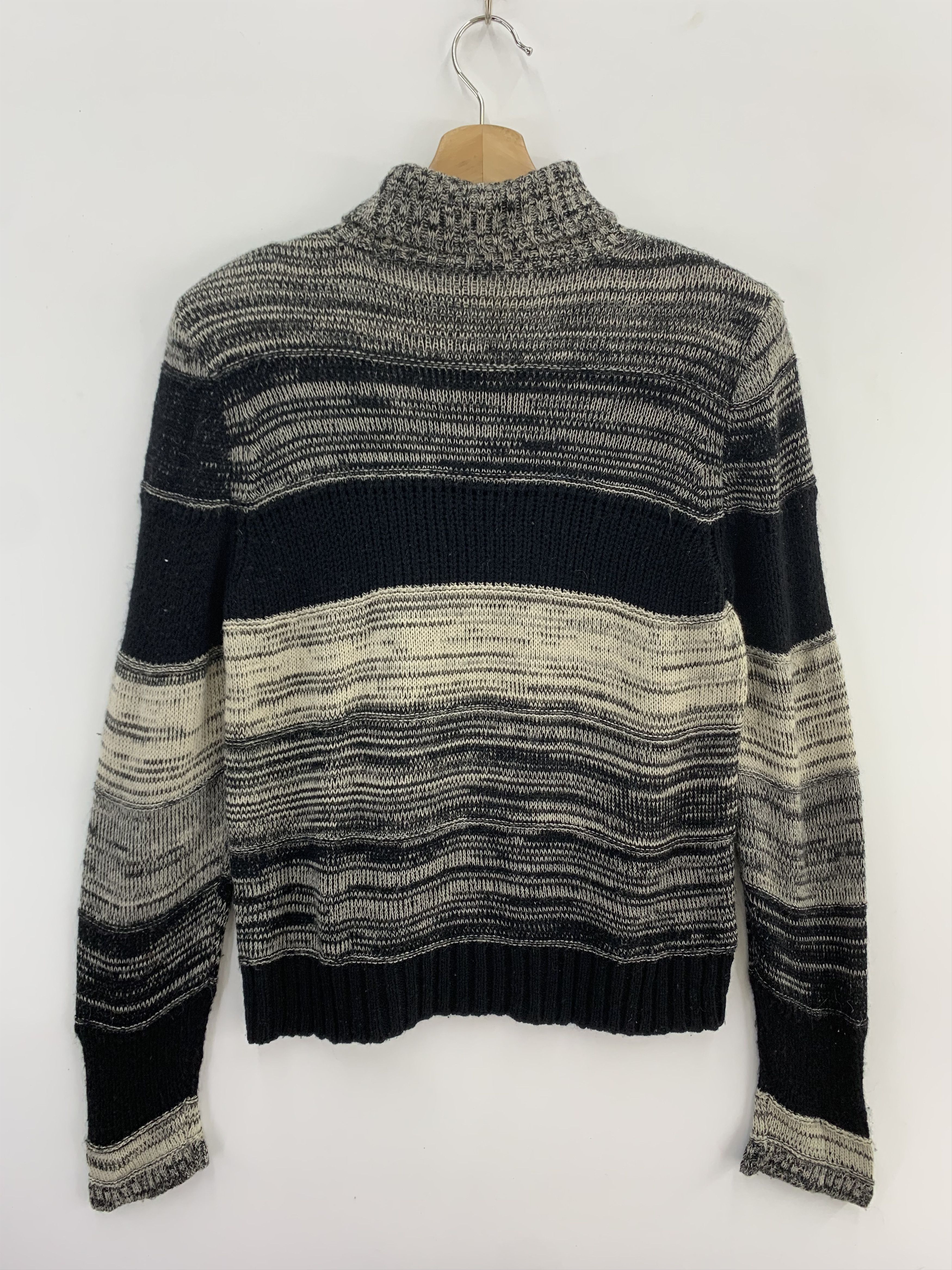 Japanese Brand Monegal Knit Sweater Turtleneck Size US M / EU 48-50 / 2 - 2 Thumbnail