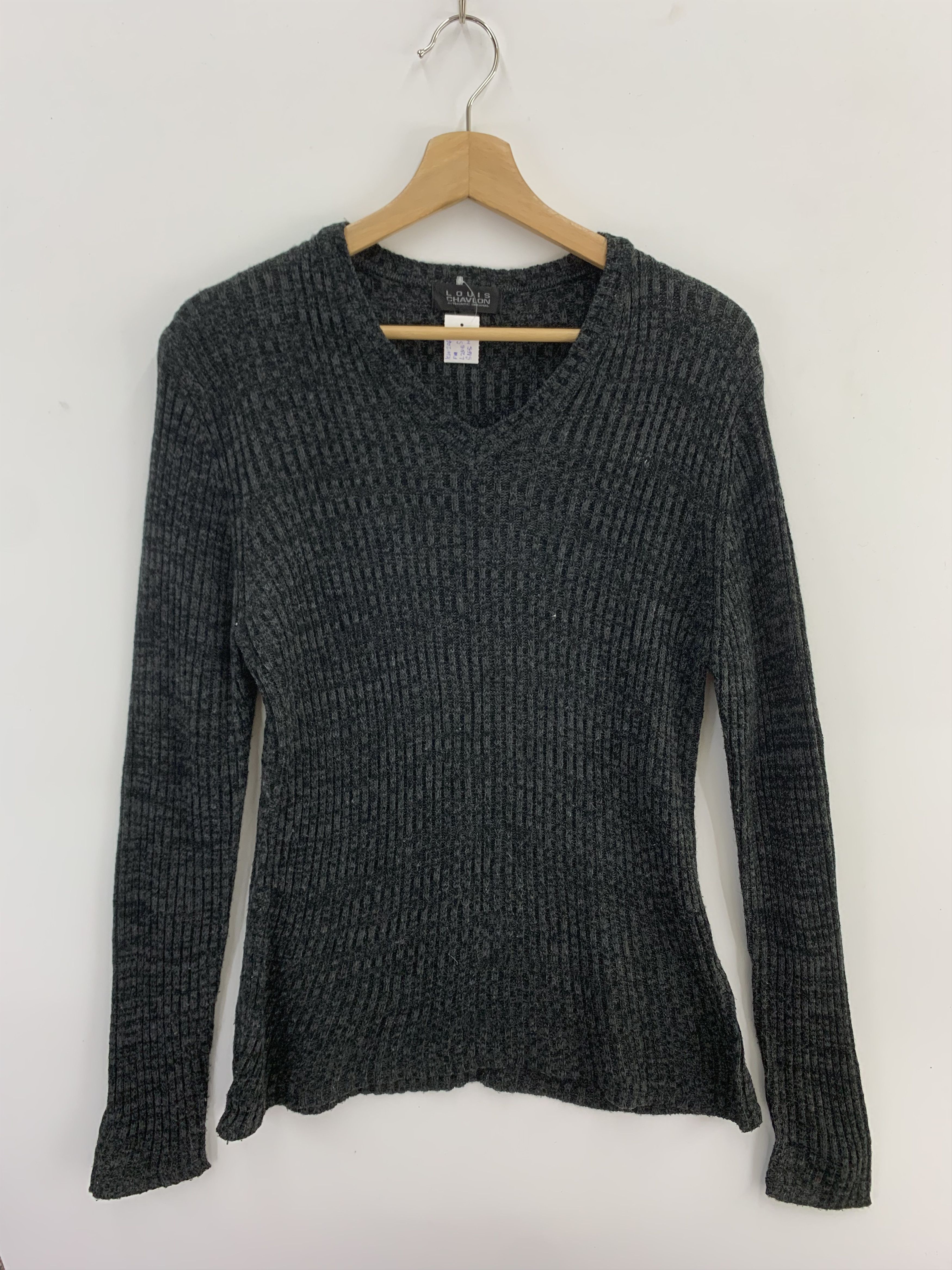 Vintage Louis Chavlon Knit Sweater Size US L / EU 52-54 / 3 - 1 Thumbnail