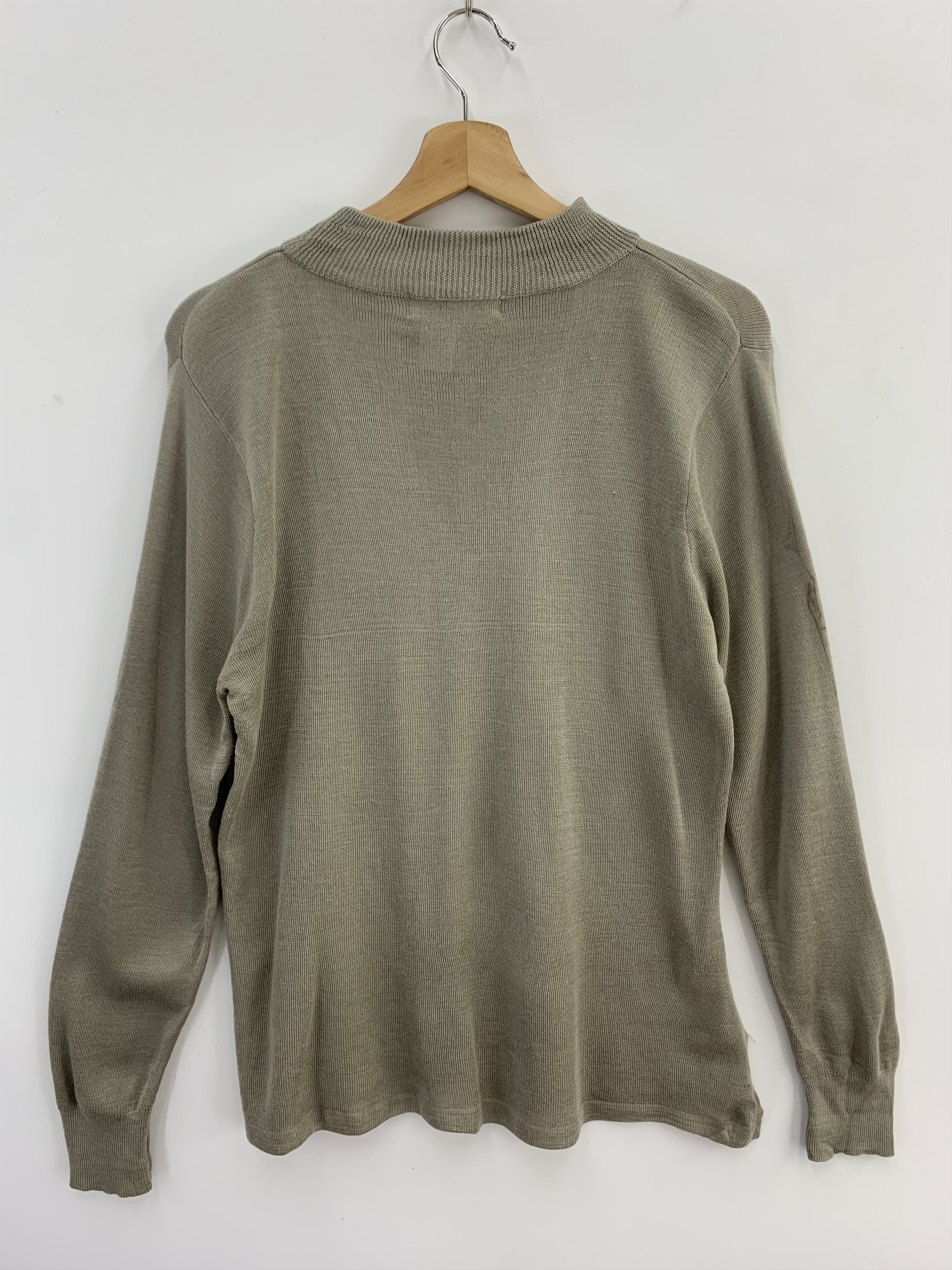 Japanese Brand Vintage 90s Ladies Wear knit shirt Size ONE SIZE - 2 Thumbnail