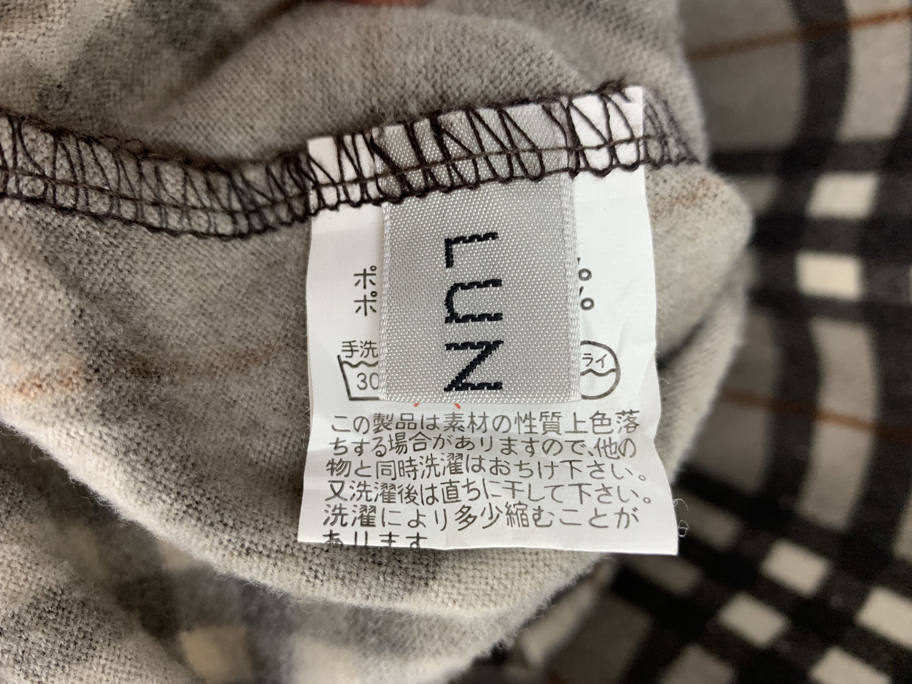 Japanese Brand Lunece Check Pattern Sweater Size US S / EU 44-46 / 1 - 3 Thumbnail