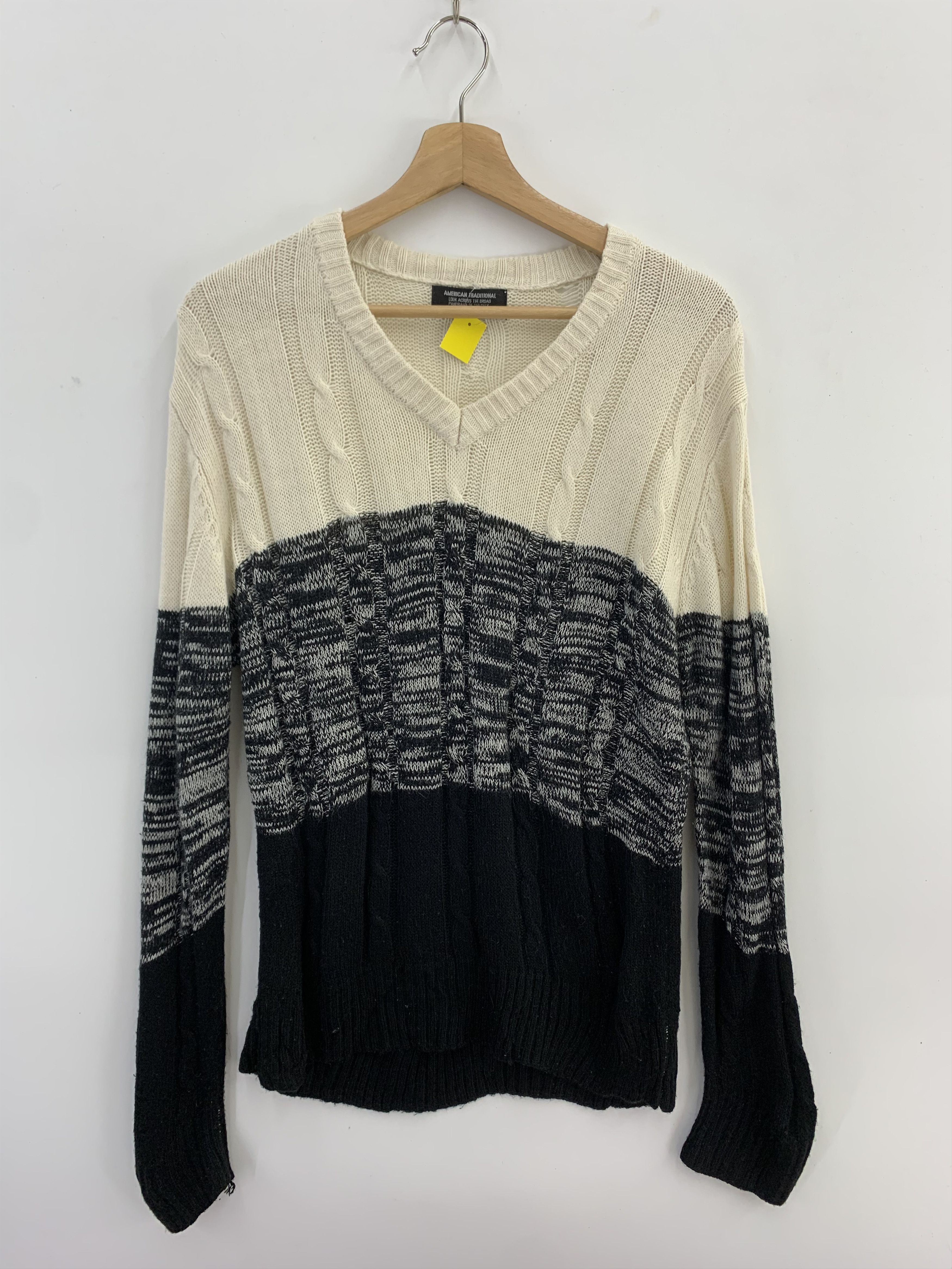Japanese Brand × Vintage Cinema Wool Knit Crochet Shirt Long Sleeve Size US M / EU 48-50 / 2 - 1 Thumbnail