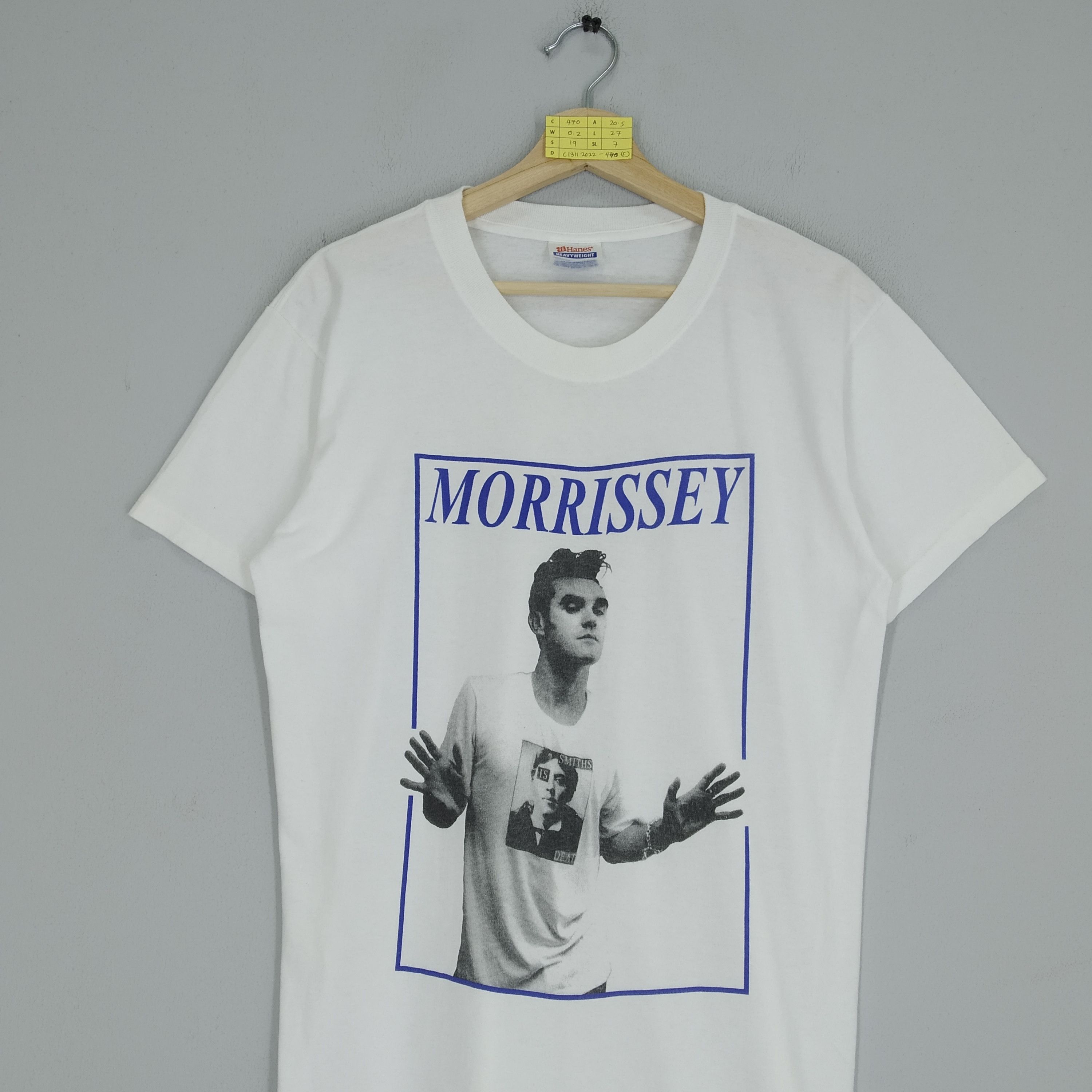 Morrissey Vintage 90s Morrisey Alternative Indie Pop Rock Band Promo Size US M / EU 48-50 / 2 - 3 Thumbnail