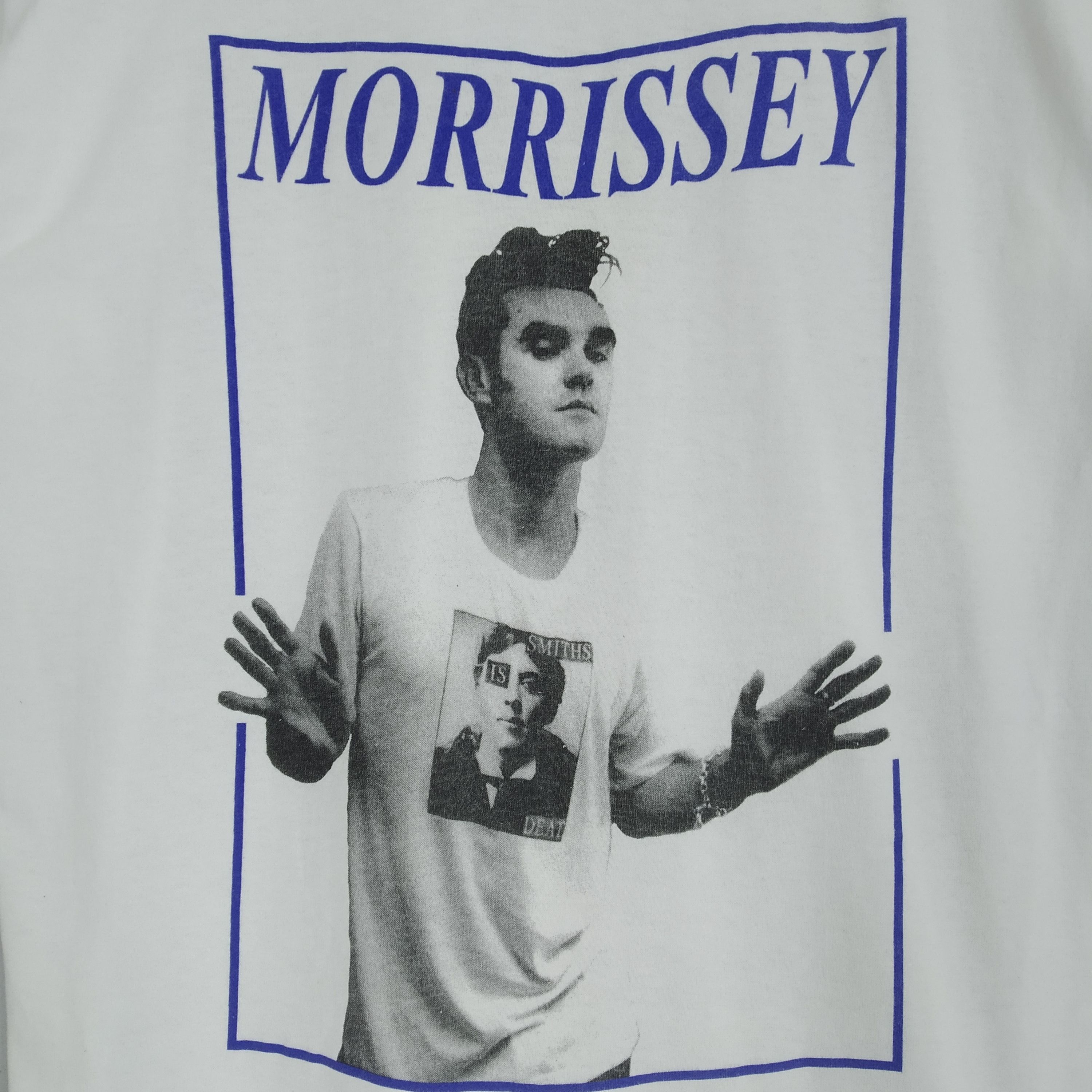 Morrissey Vintage 90s Morrisey Alternative Indie Pop Rock Band Promo Size US M / EU 48-50 / 2 - 5 Thumbnail