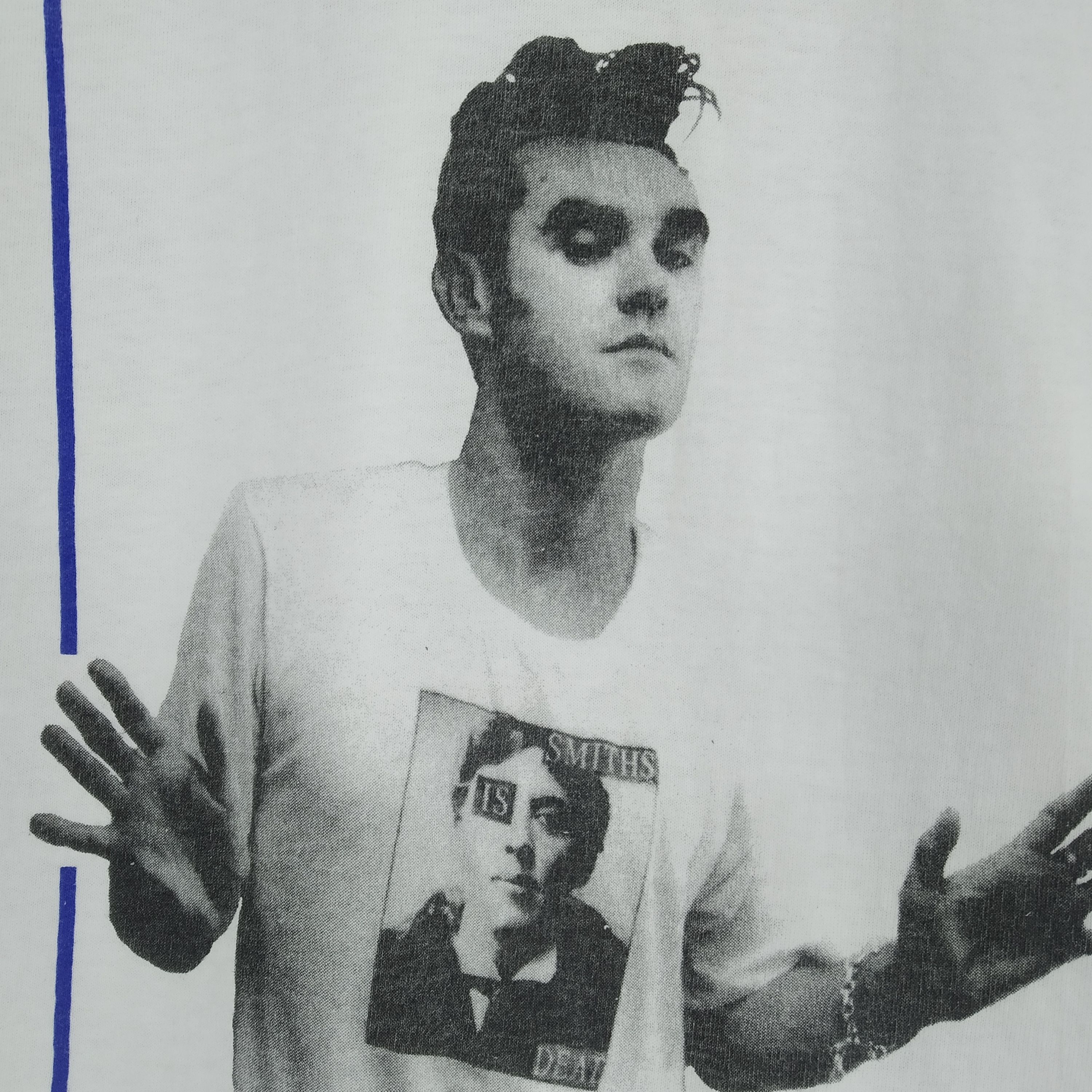 Morrissey Vintage 90s Morrisey Alternative Indie Pop Rock Band Promo Size US M / EU 48-50 / 2 - 6 Thumbnail