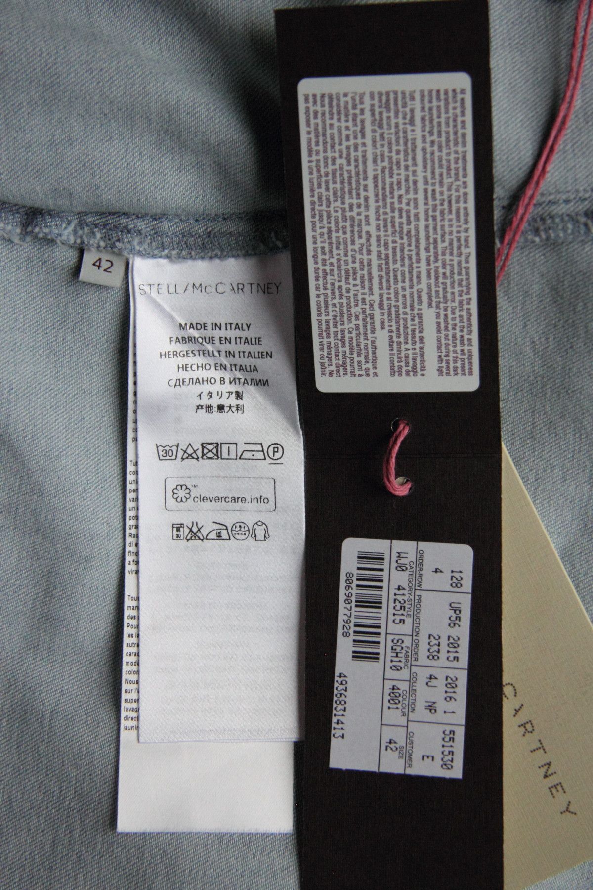 Stella McCartney STELLA MCCARTNEY EMBROIDERED DENIM SHIRT SIZE 42 Size M / US 6-8 / IT 42-44 - 9 Thumbnail