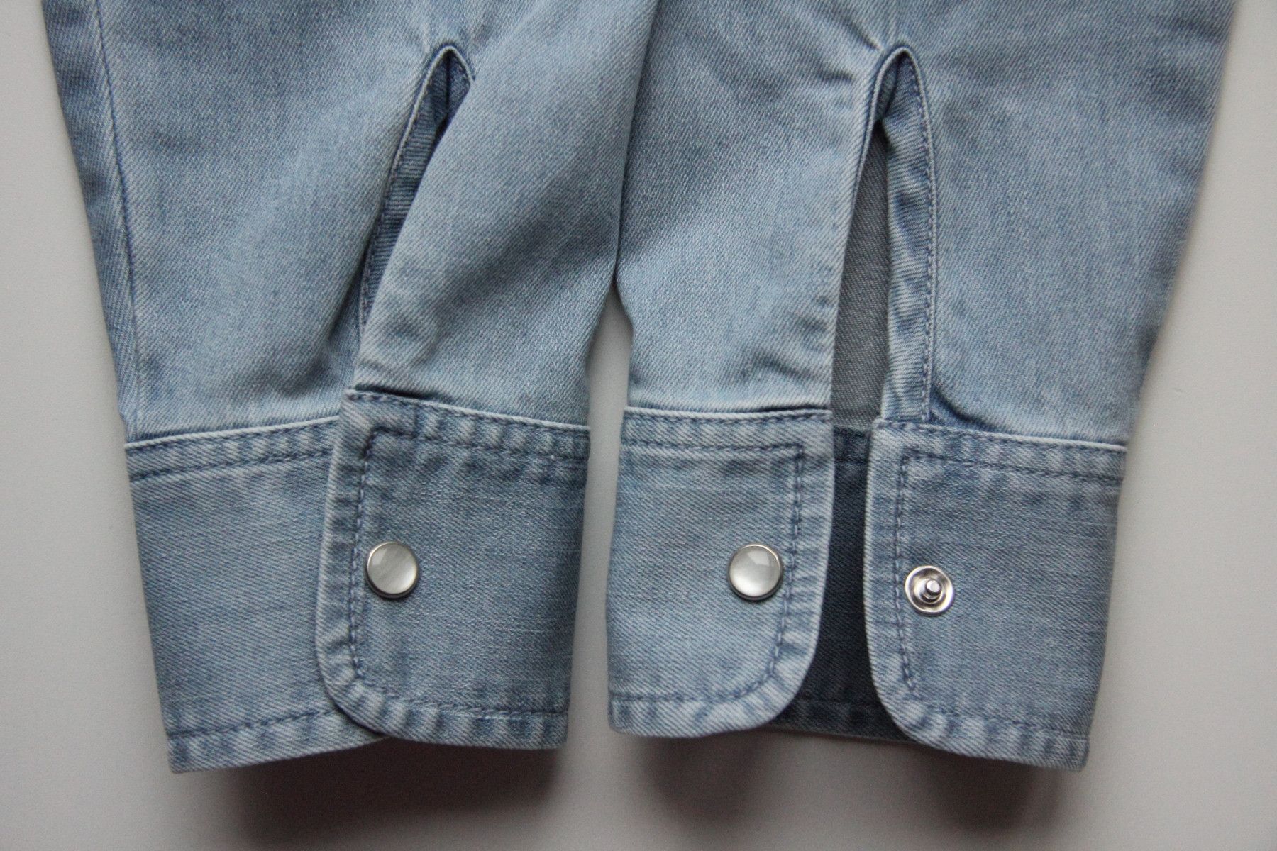 Stella McCartney STELLA MCCARTNEY EMBROIDERED DENIM SHIRT SIZE 42 Size M / US 6-8 / IT 42-44 - 8 Thumbnail