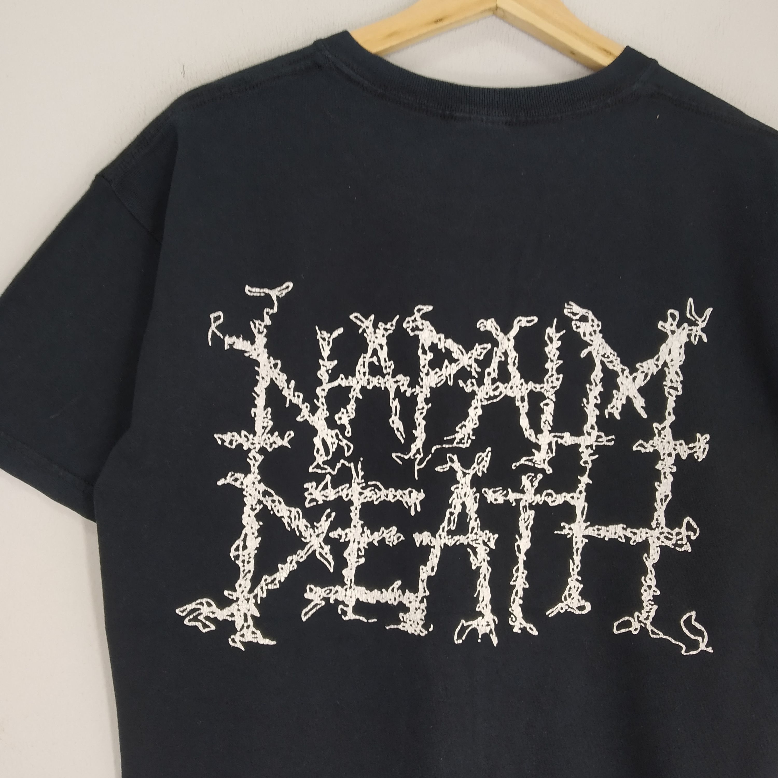 Band Tees Vintage Y2K Napalm Death Band Death Metal Rock T-shirt Size US M / EU 48-50 / 2 - 8 Thumbnail