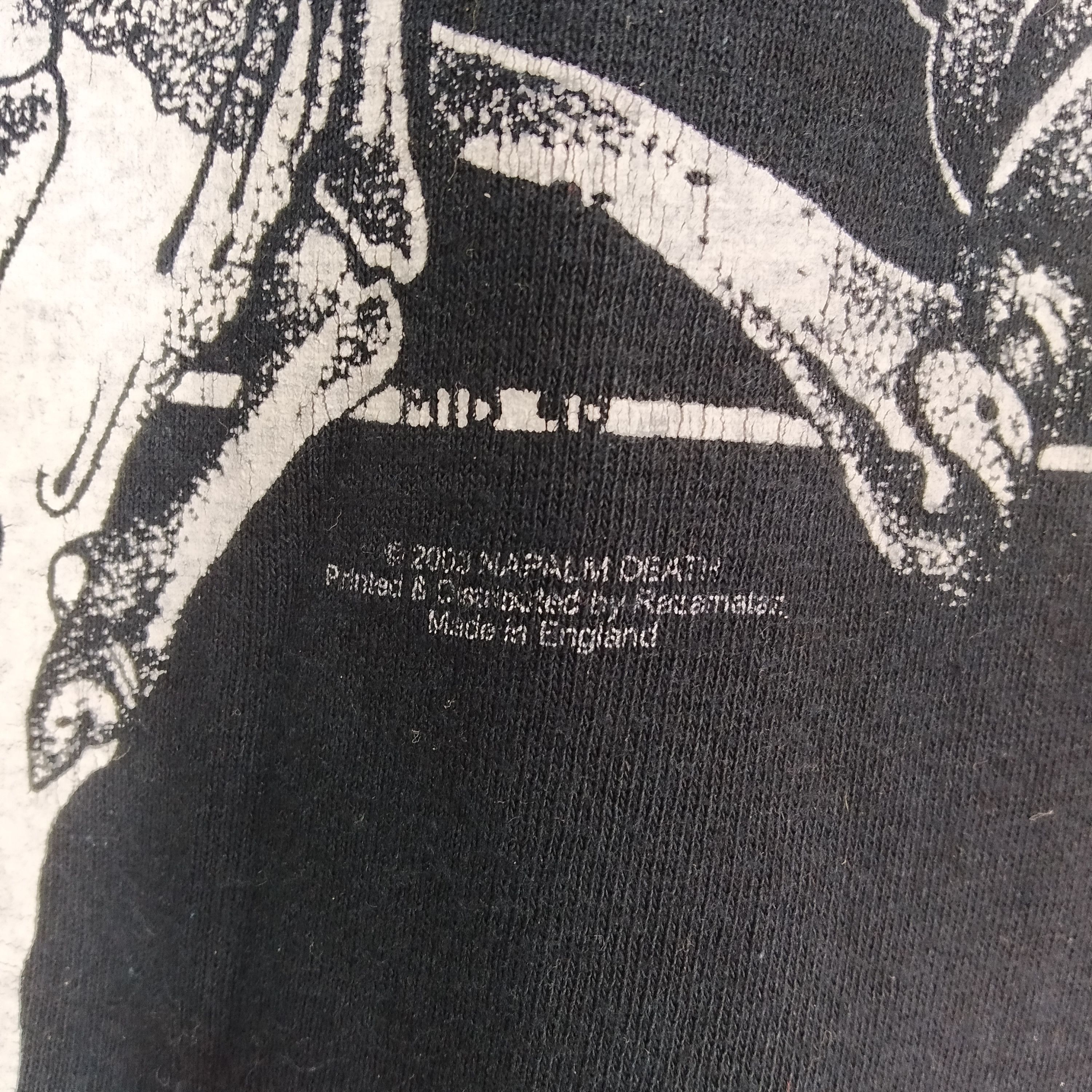 Band Tees Vintage Y2K Napalm Death Band Death Metal Rock T-shirt Size US M / EU 48-50 / 2 - 6 Thumbnail