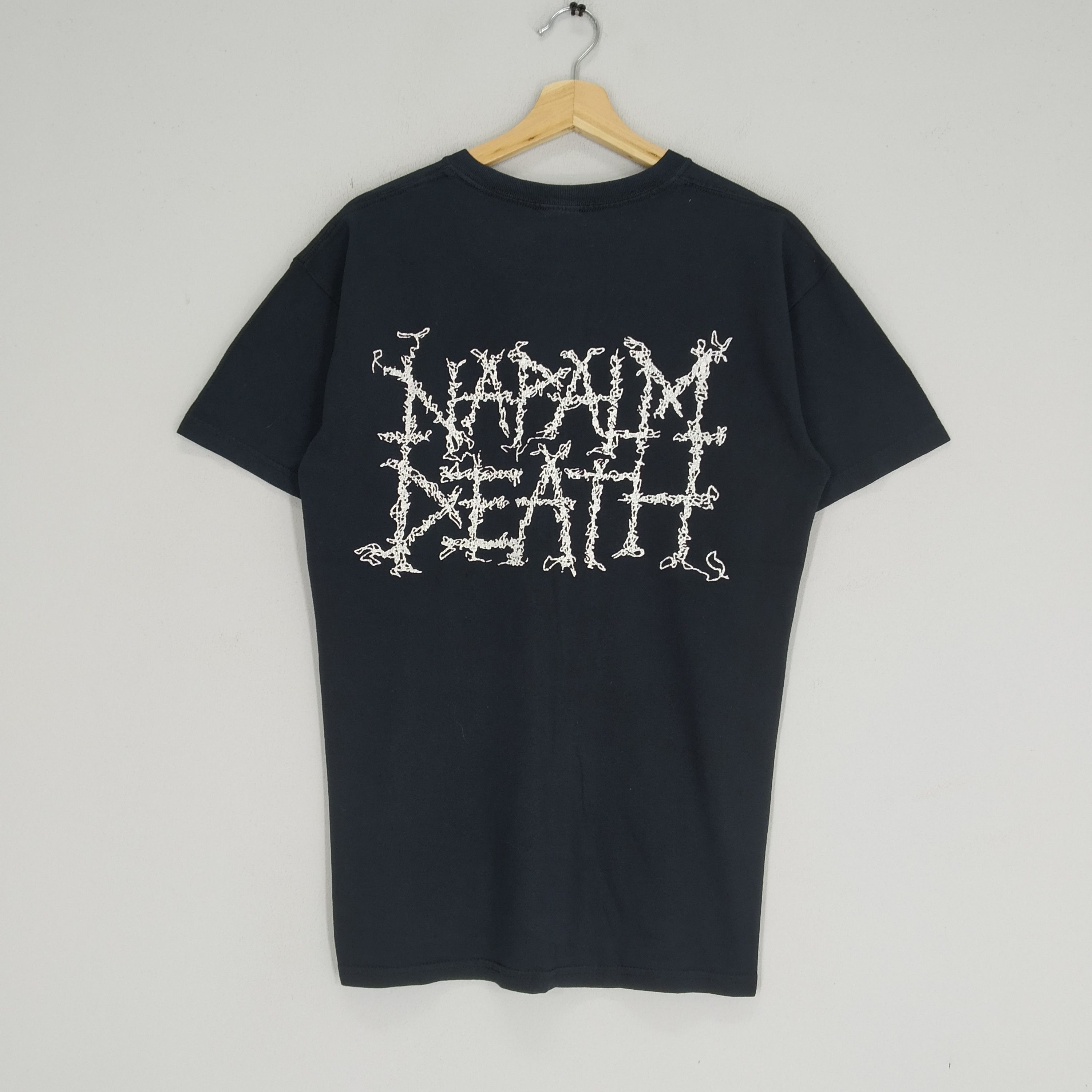 Band Tees Vintage Y2K Napalm Death Band Death Metal Rock T-shirt Size US M / EU 48-50 / 2 - 2 Thumbnail