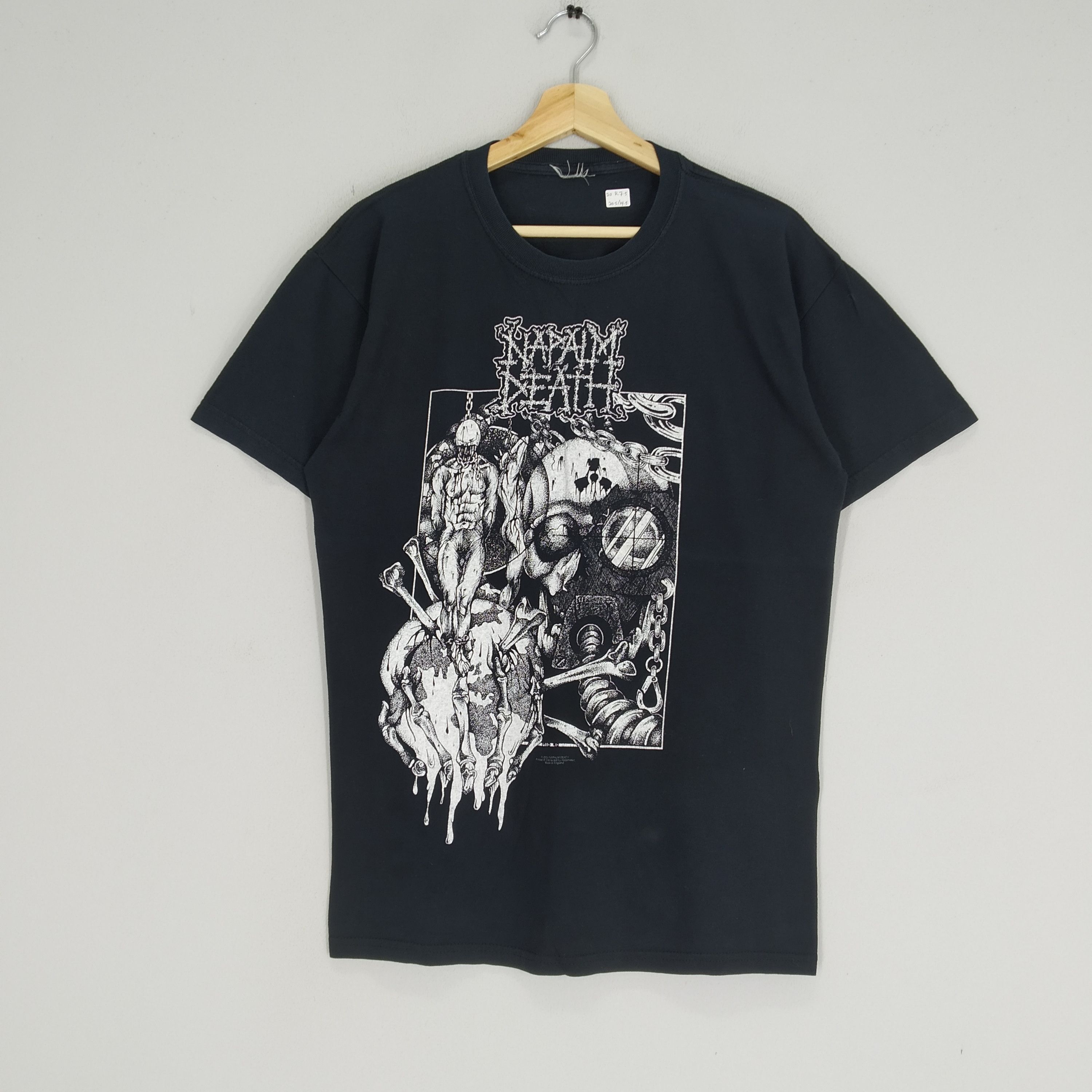 Band Tees Vintage Y2K Napalm Death Band Death Metal Rock T-shirt Size US M / EU 48-50 / 2 - 1 Thumbnail