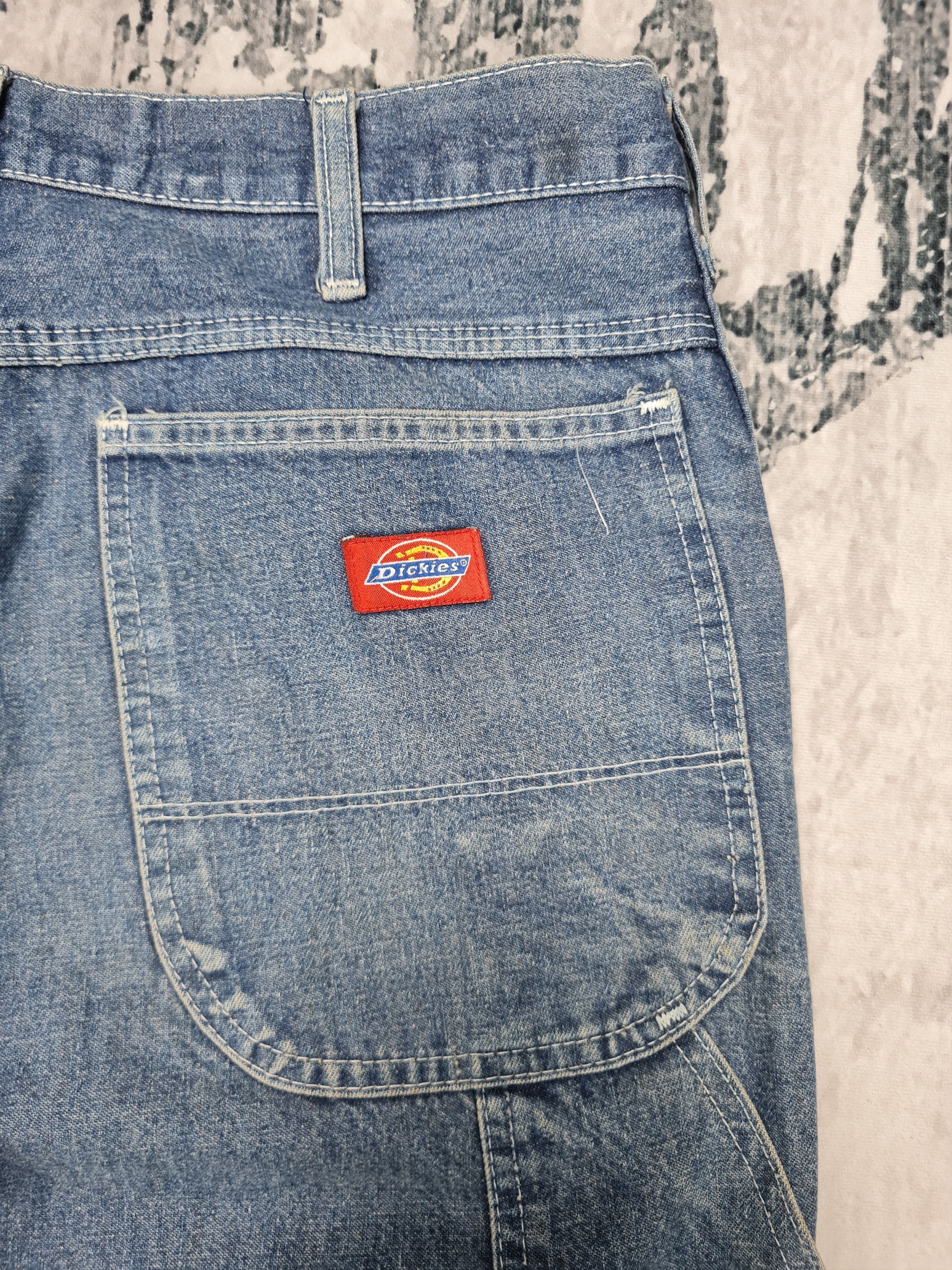 Dickies Vtg DICKIES Workers Workwear Jeans Talon 32x32.5 JB0058 Size US 32 / EU 48 - 8 Thumbnail