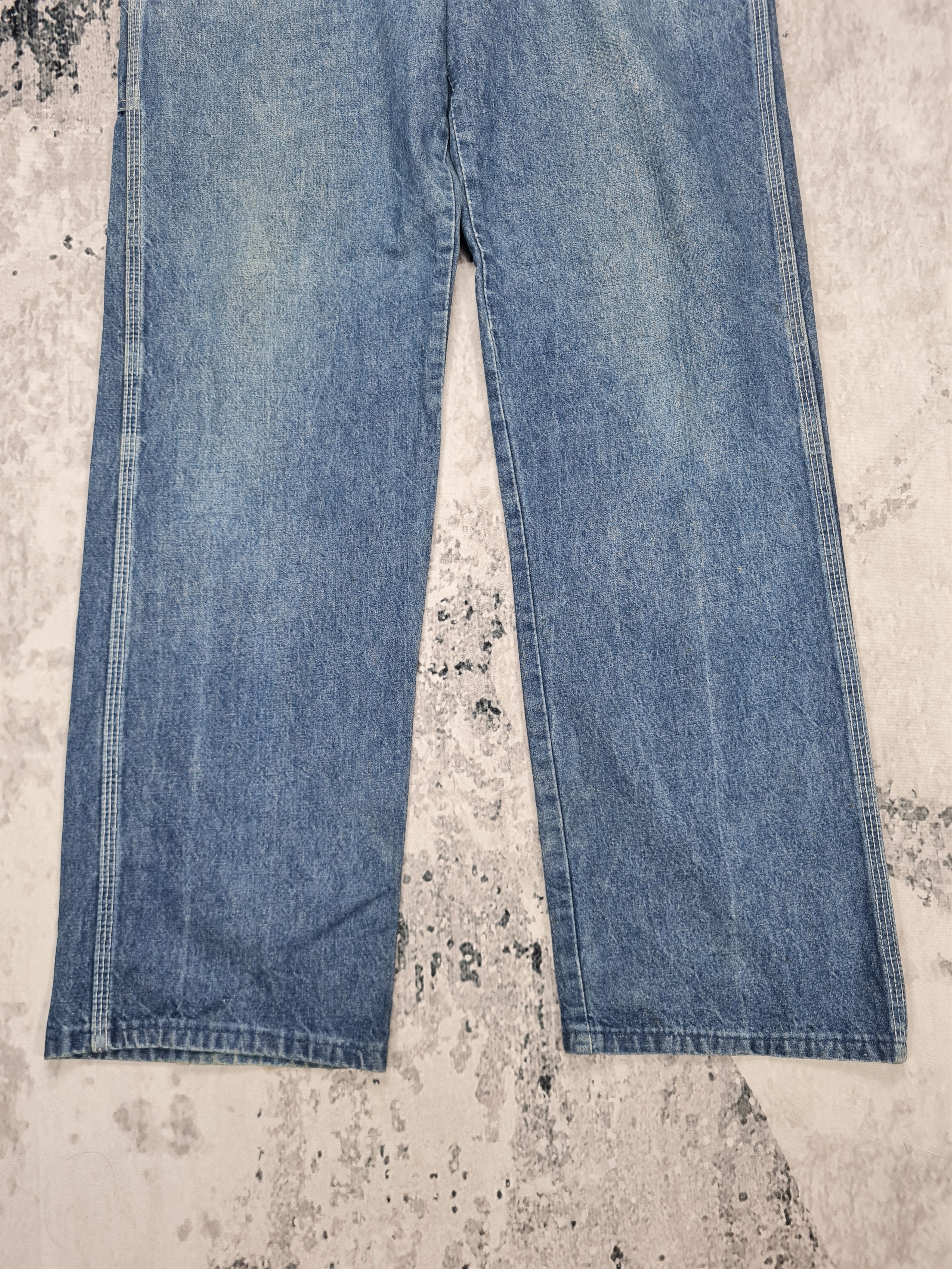 Dickies Vtg DICKIES Workers Workwear Jeans Talon 32x32.5 JB0058 Size US 32 / EU 48 - 3 Thumbnail