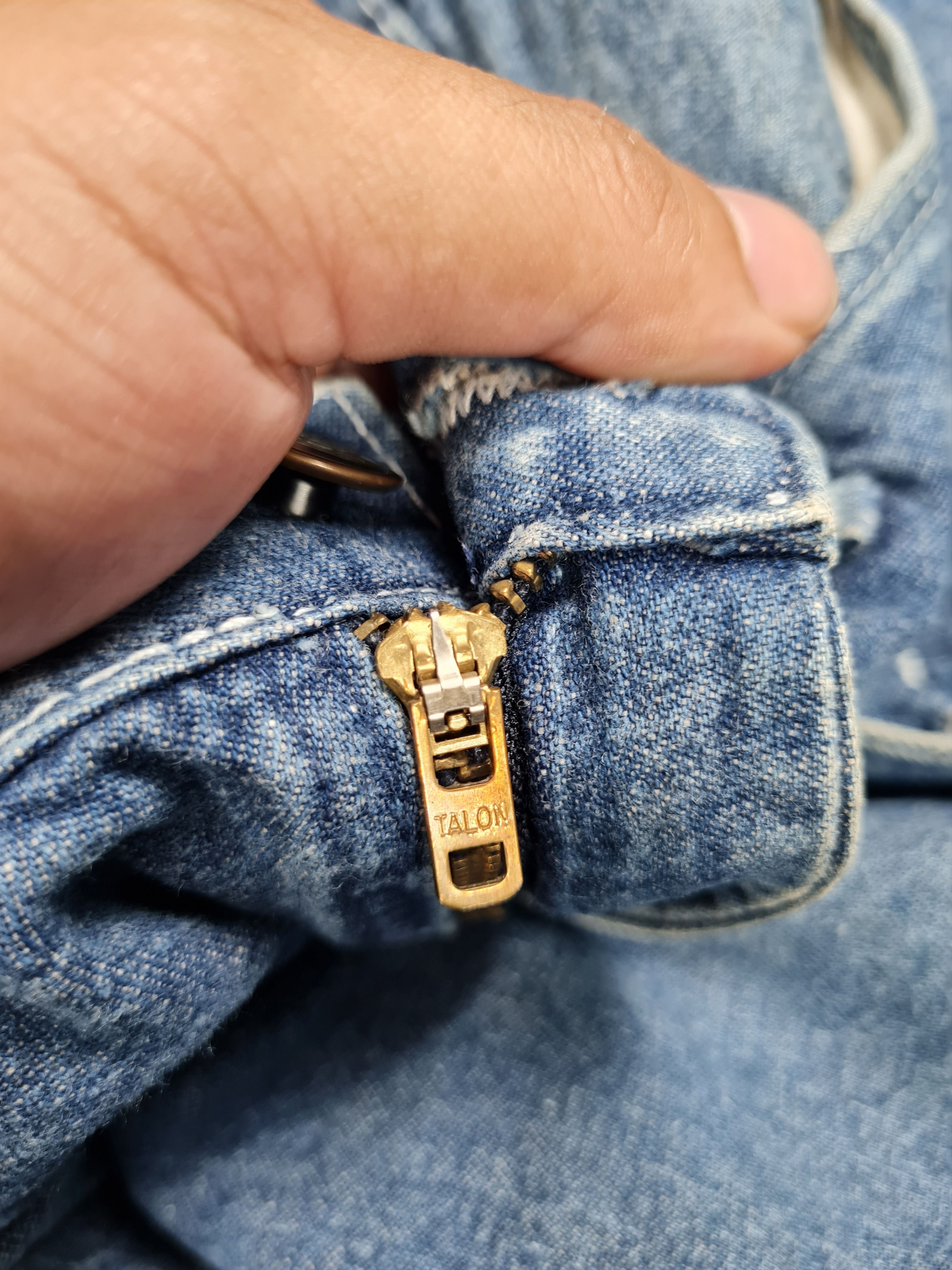 Dickies Vtg DICKIES Workers Workwear Jeans Talon 32x32.5 JB0058 Size US 32 / EU 48 - 9 Thumbnail