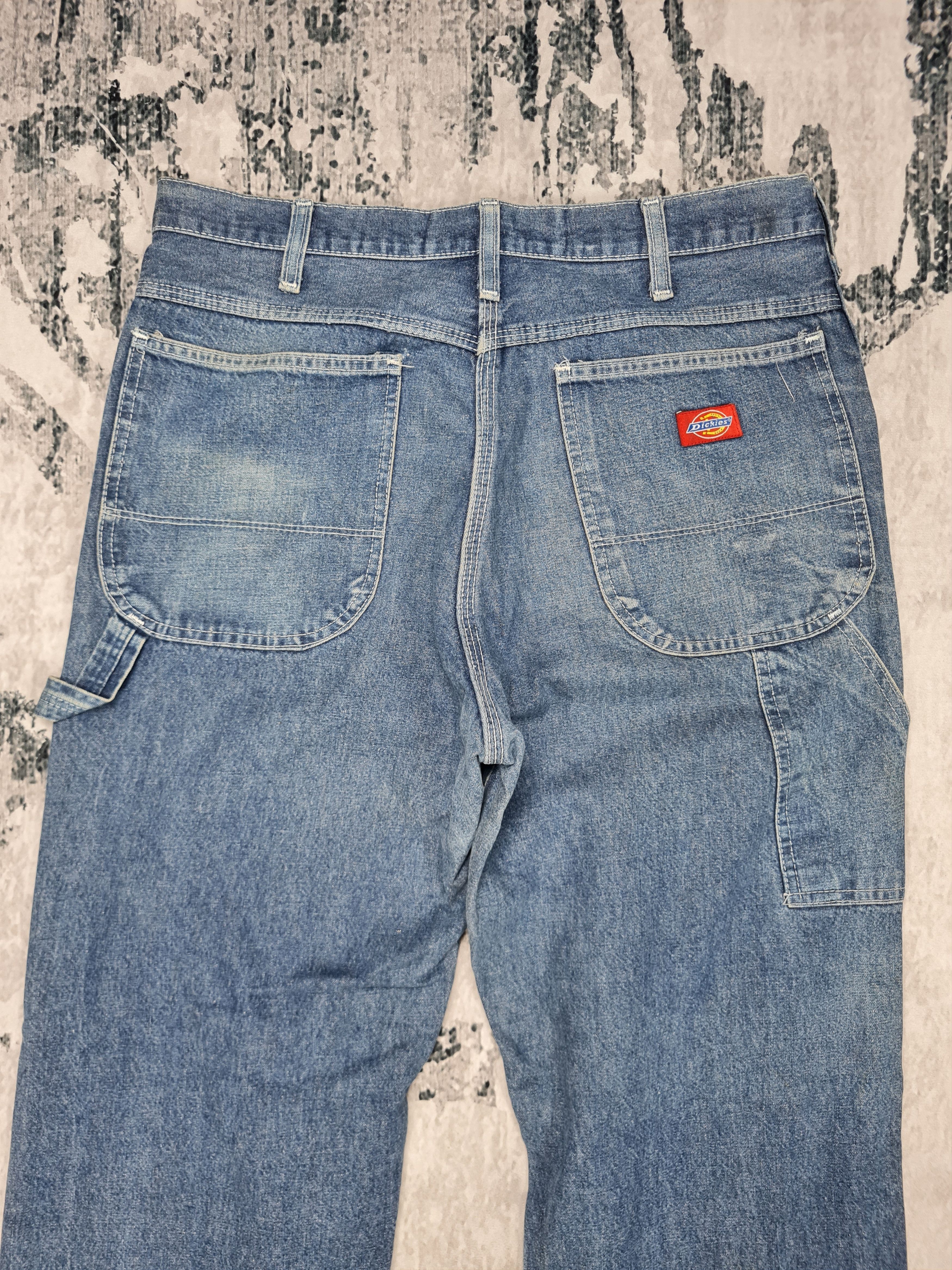 Dickies Vtg DICKIES Workers Workwear Jeans Talon 32x32.5 JB0058 Size US 32 / EU 48 - 7 Thumbnail