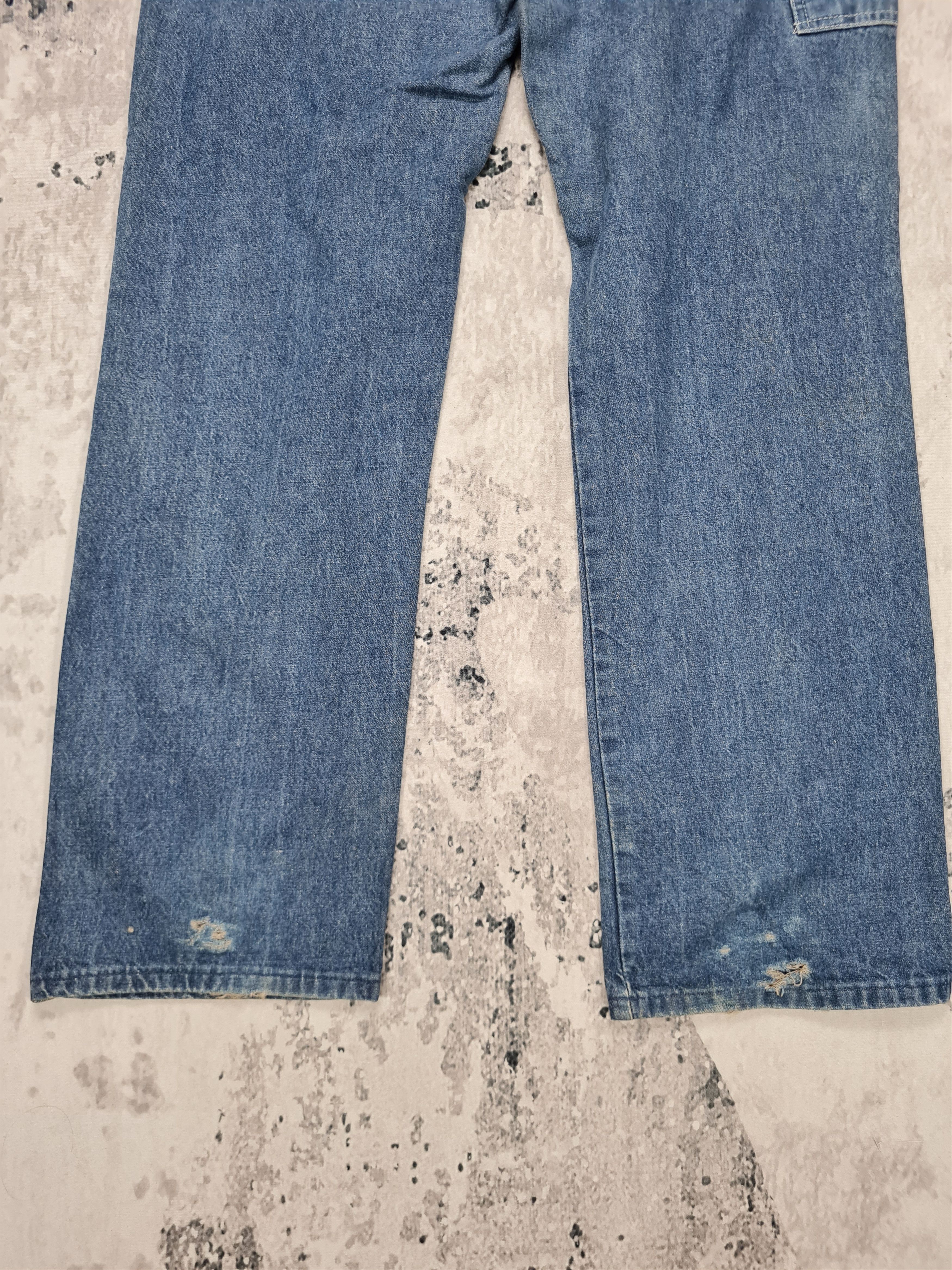 Dickies Vtg DICKIES Workers Workwear Jeans Talon 32x32.5 JB0058 Size US 32 / EU 48 - 6 Thumbnail