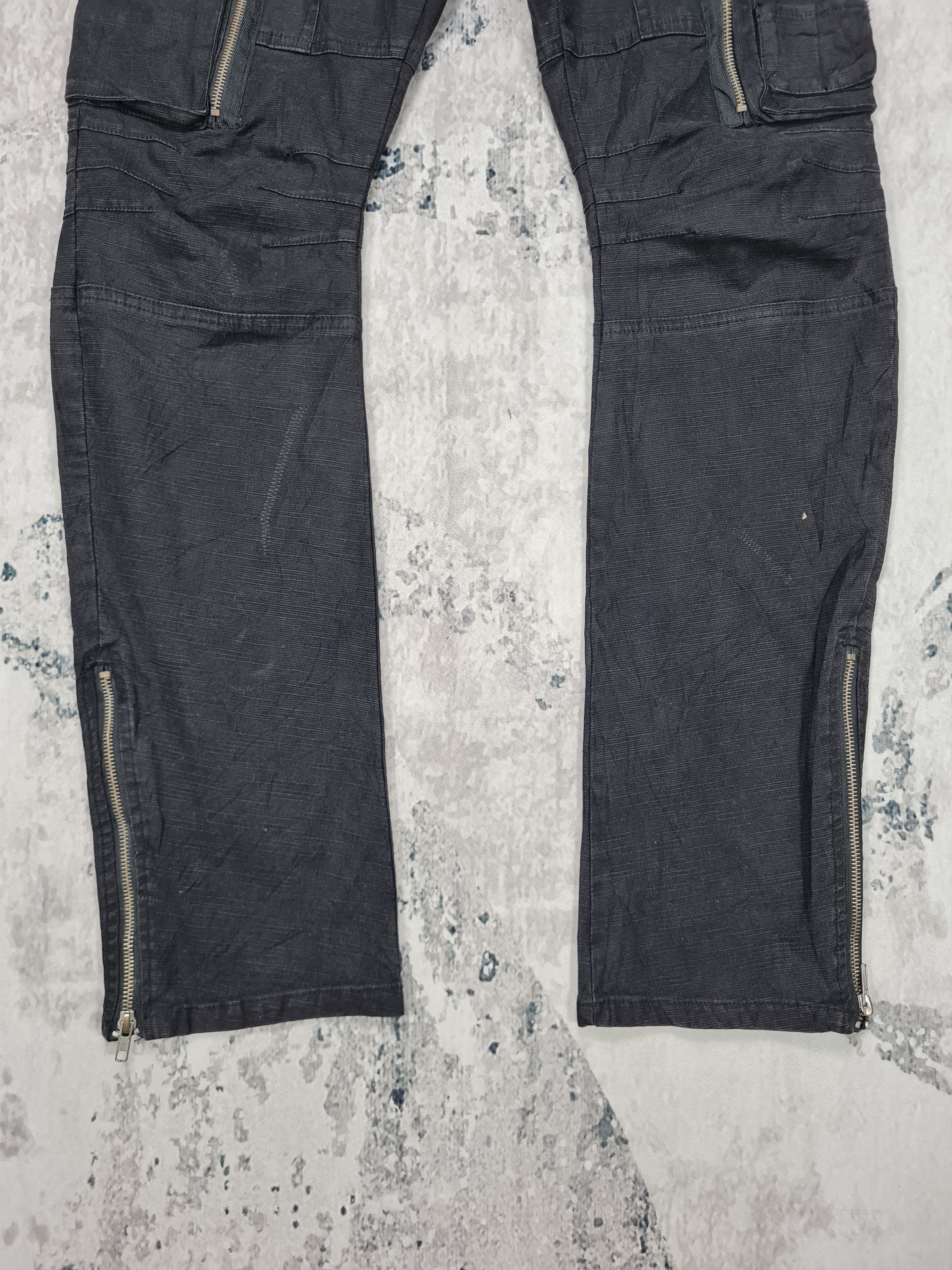 Japanese Brand NAONI Tactical Parachute Cargo Bondage Pants 33x31 JB0061 Size US 33 - 4 Thumbnail