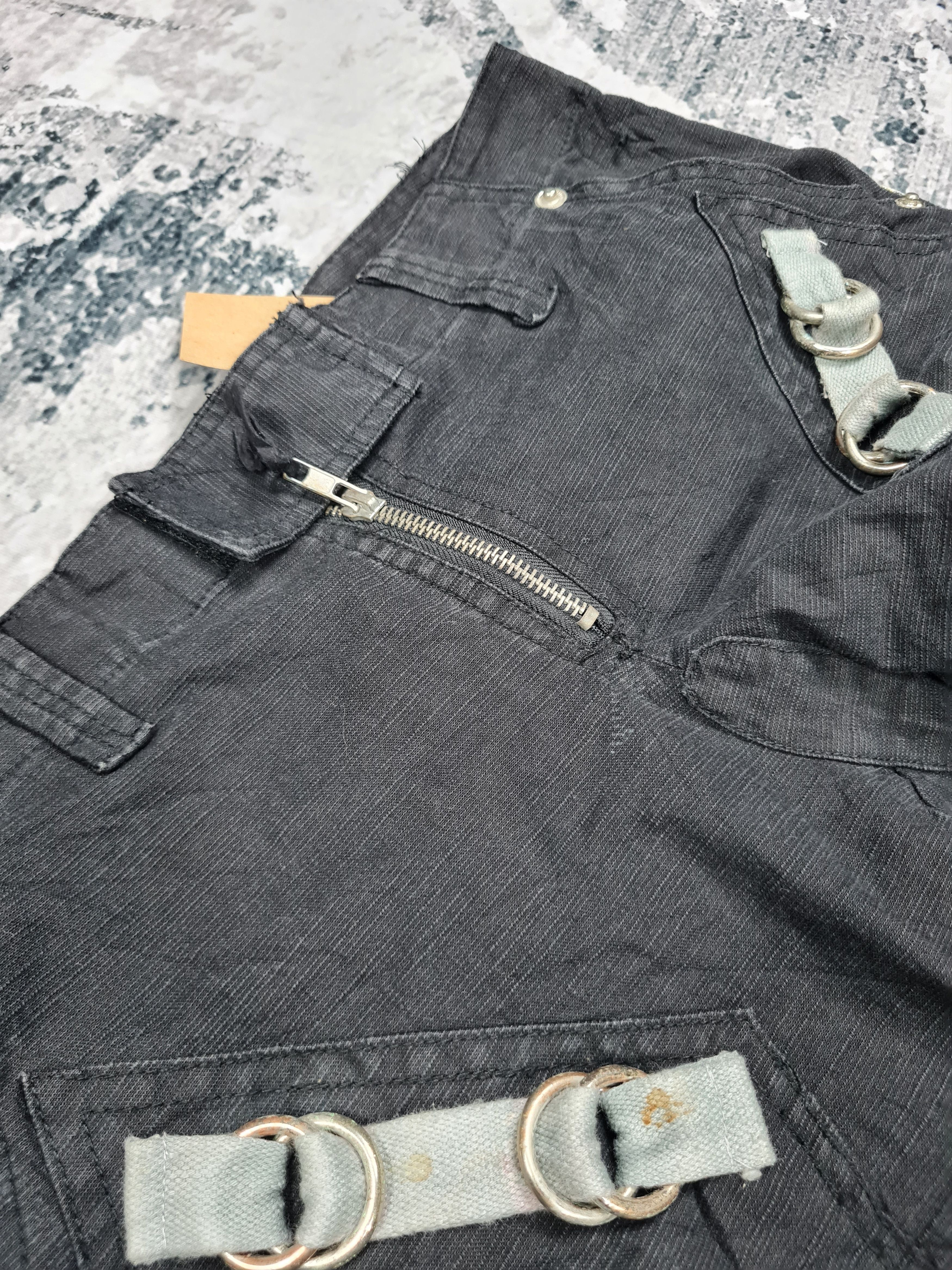 Japanese Brand NAONI Tactical Parachute Cargo Bondage Pants 33x31 JB0061 Size US 33 - 10 Thumbnail